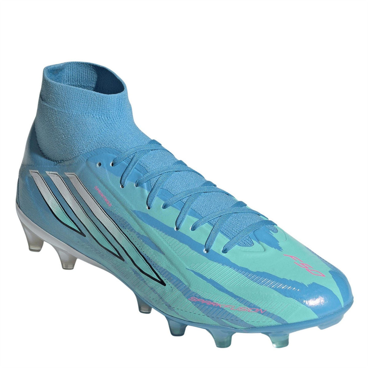adidas Womens F50 Sparkfusion Pro Mid Cut Firm Ground   Artificial Ground Football Boots