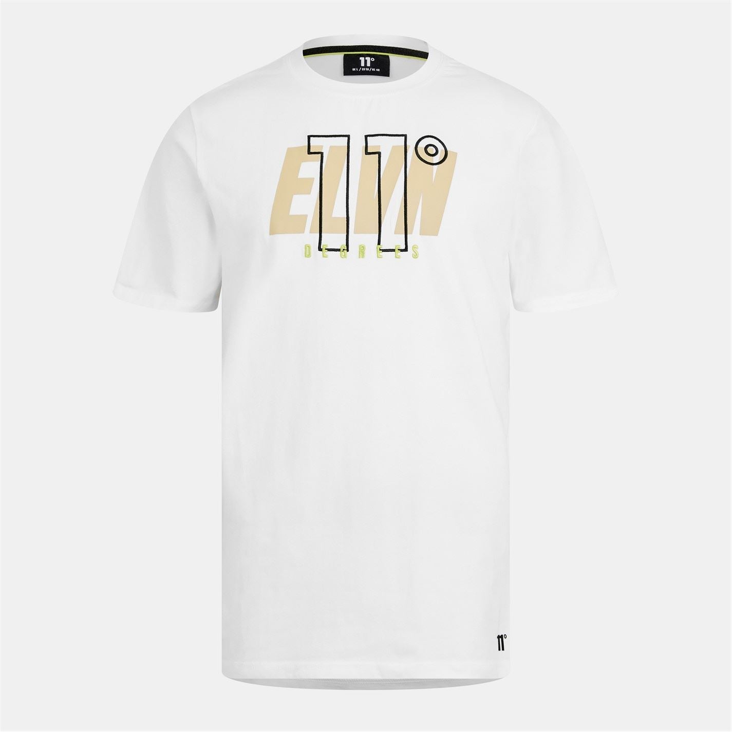 11 Degrees Mens Mytton Graphic T-Shirt