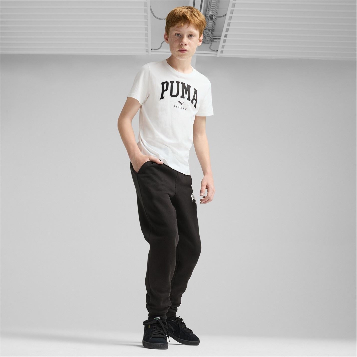 Puma Kids Squad Big Graphic Regular Fit T-Shirt