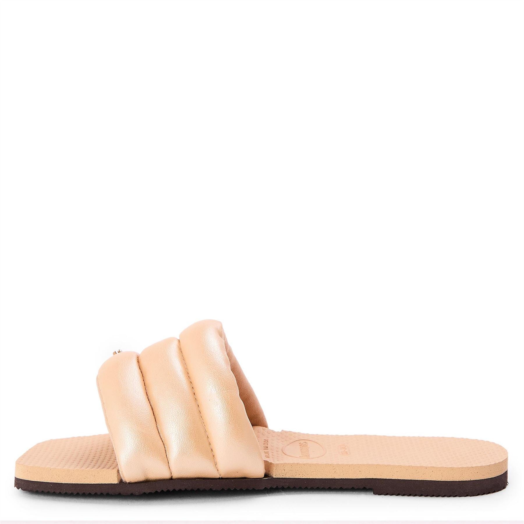 Havaianas Kids Milan Metallic Golden Flip Flops
