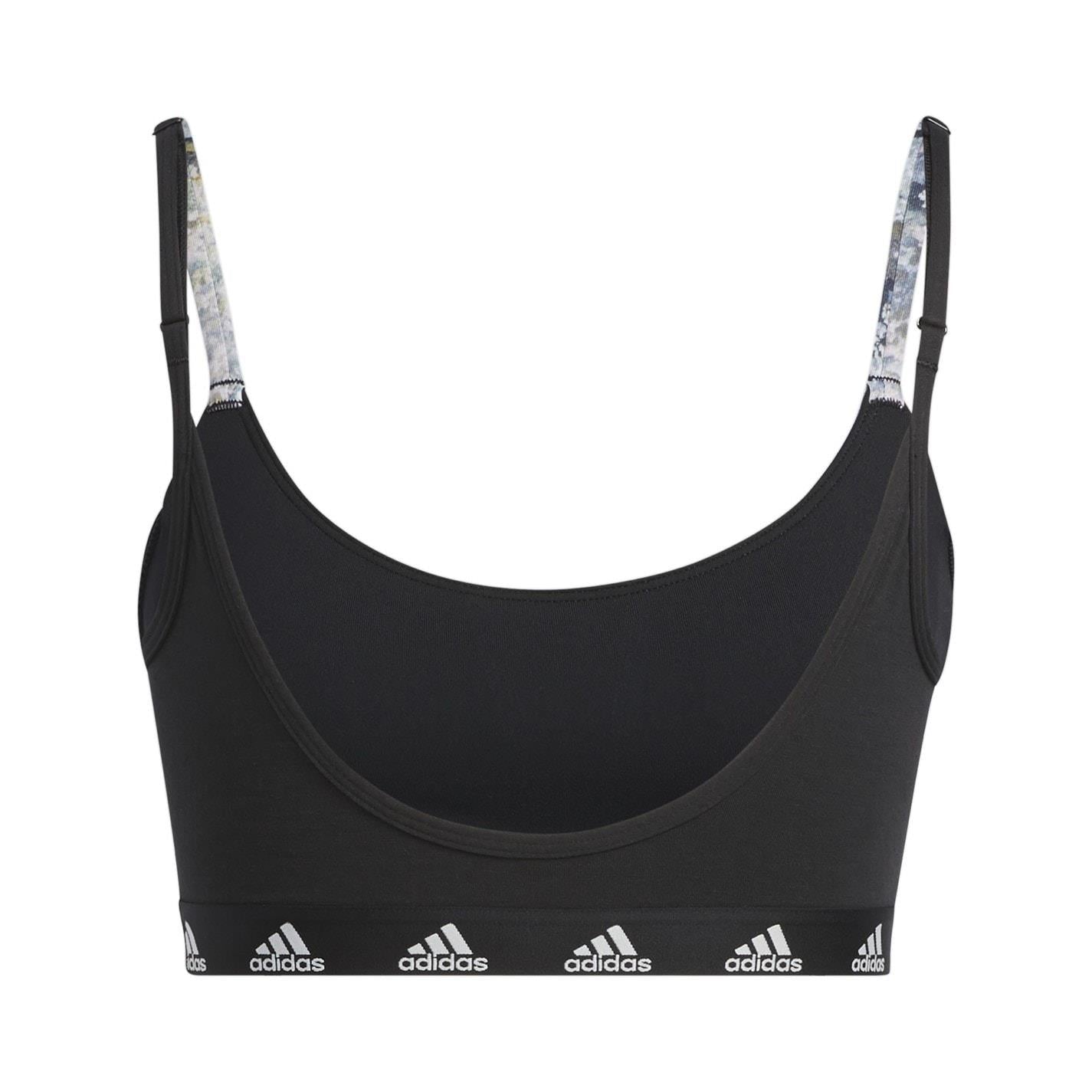adidas Pureb Long Sleeve Low Impact Sports Bra