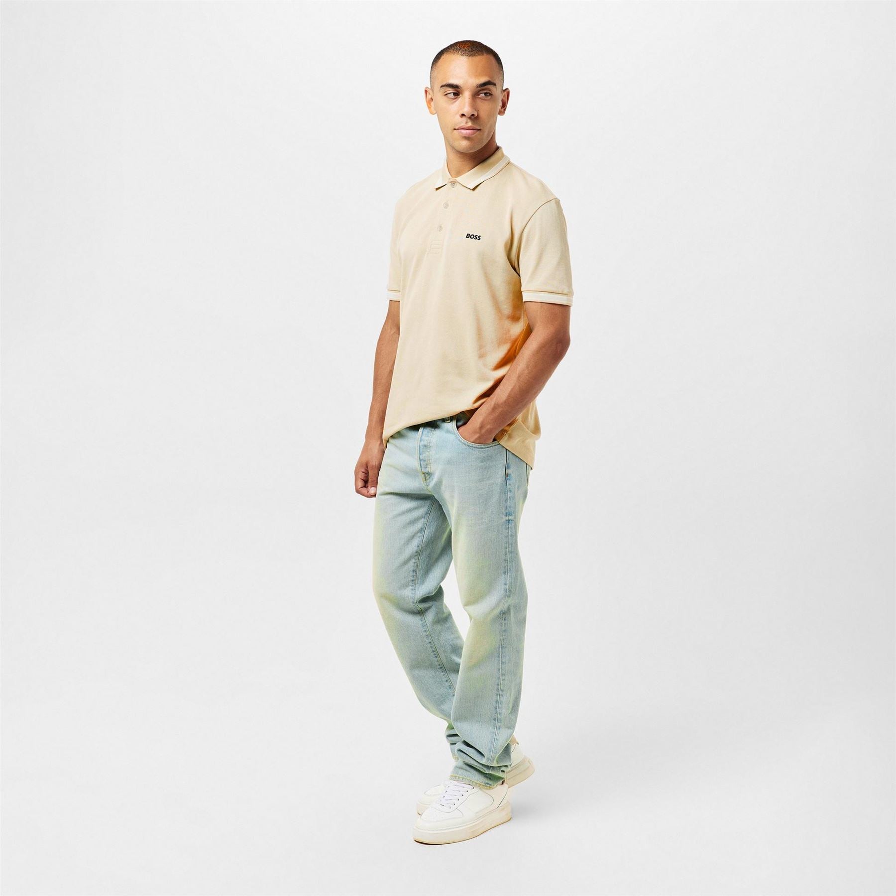 Boss BOSS GREEN Paddy Polo Shirt with Contrast Tipping