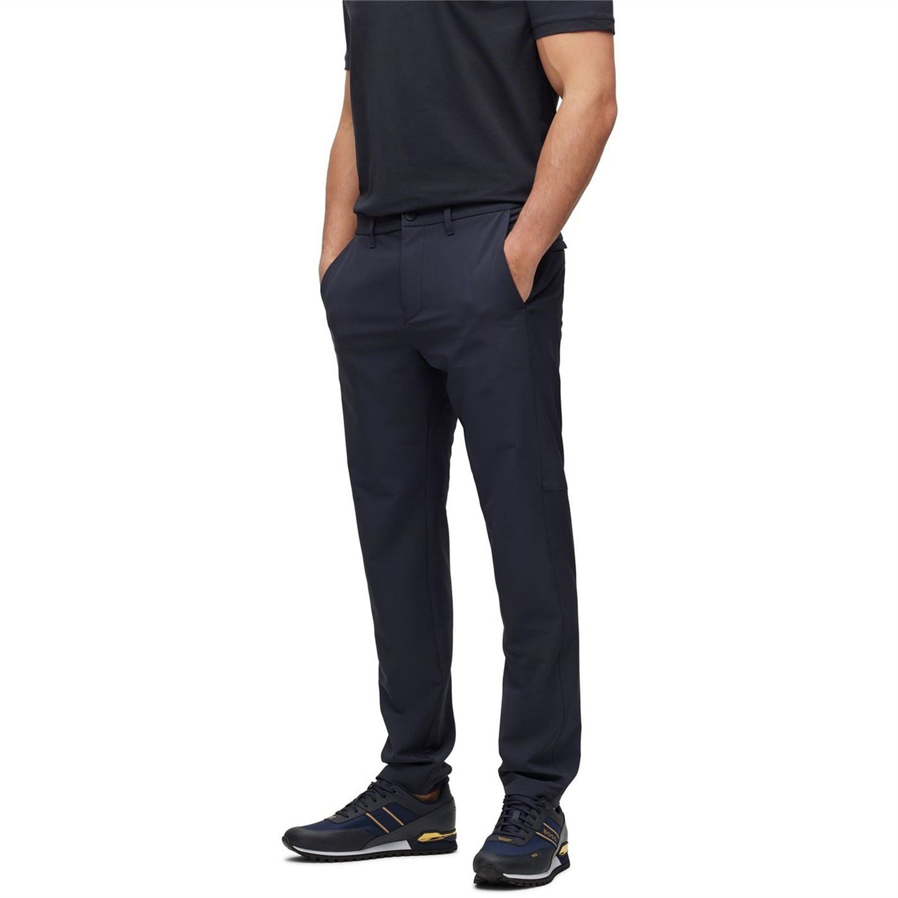 Boss Mens Commuter Slim Fit Trousers
