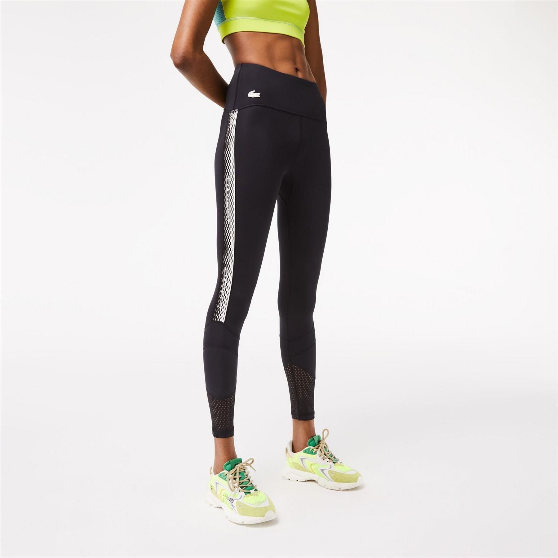 Lacoste Logo Stripe Leggings