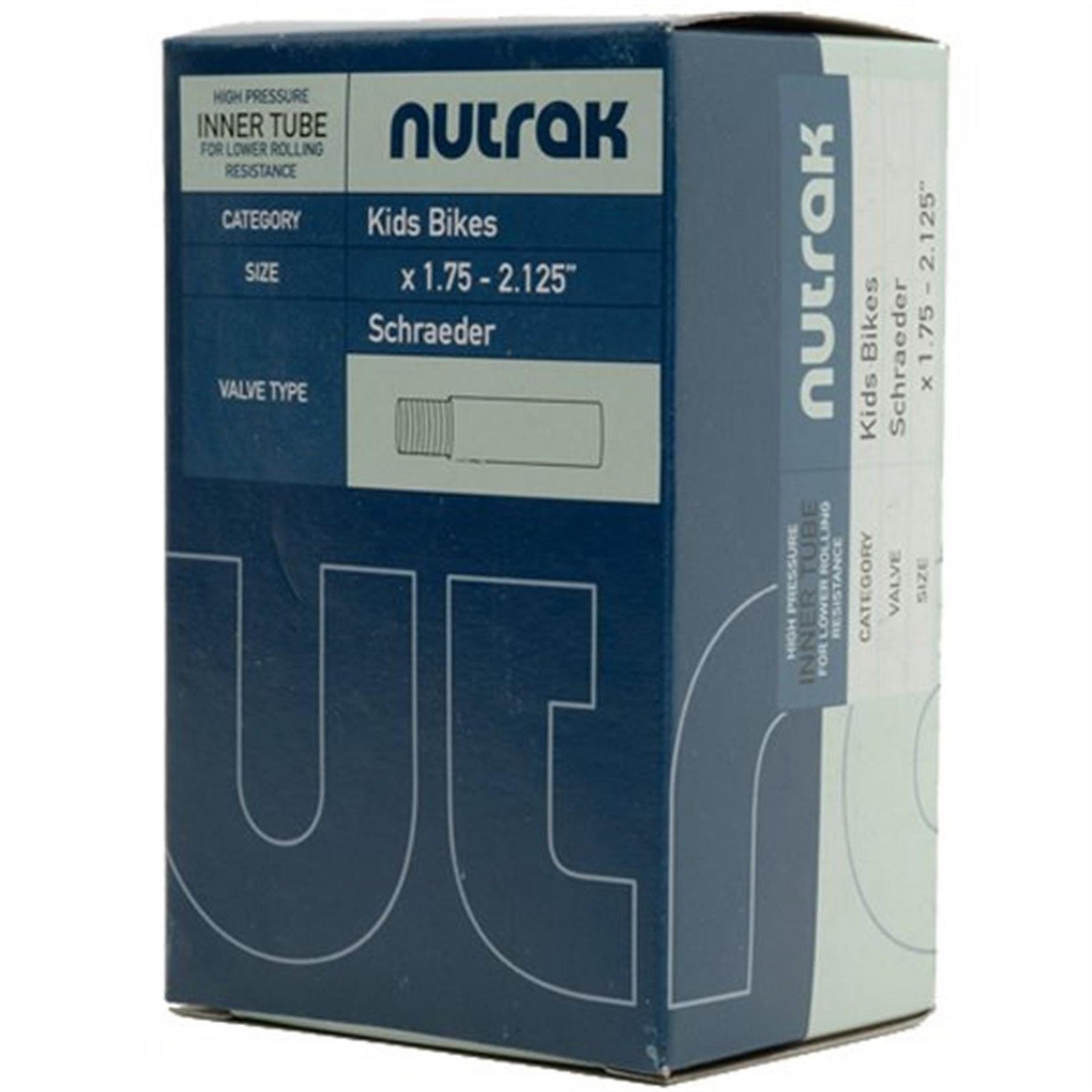 Nutrak 18 X 1.75   2.125 Inch Schrader Inner Tube