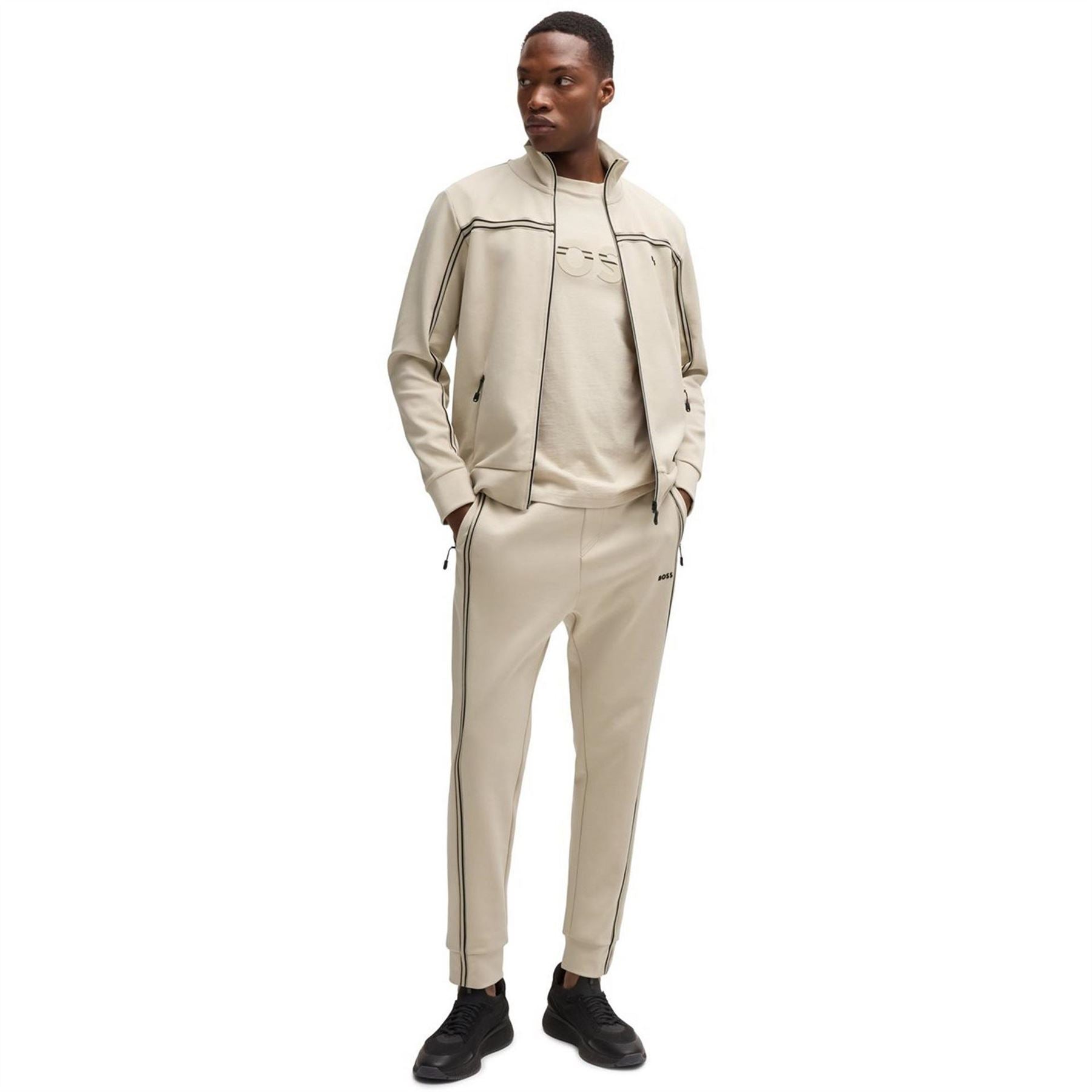 Boss Hbg Hadiko Jogging Bottoms, Elasticated Waistband