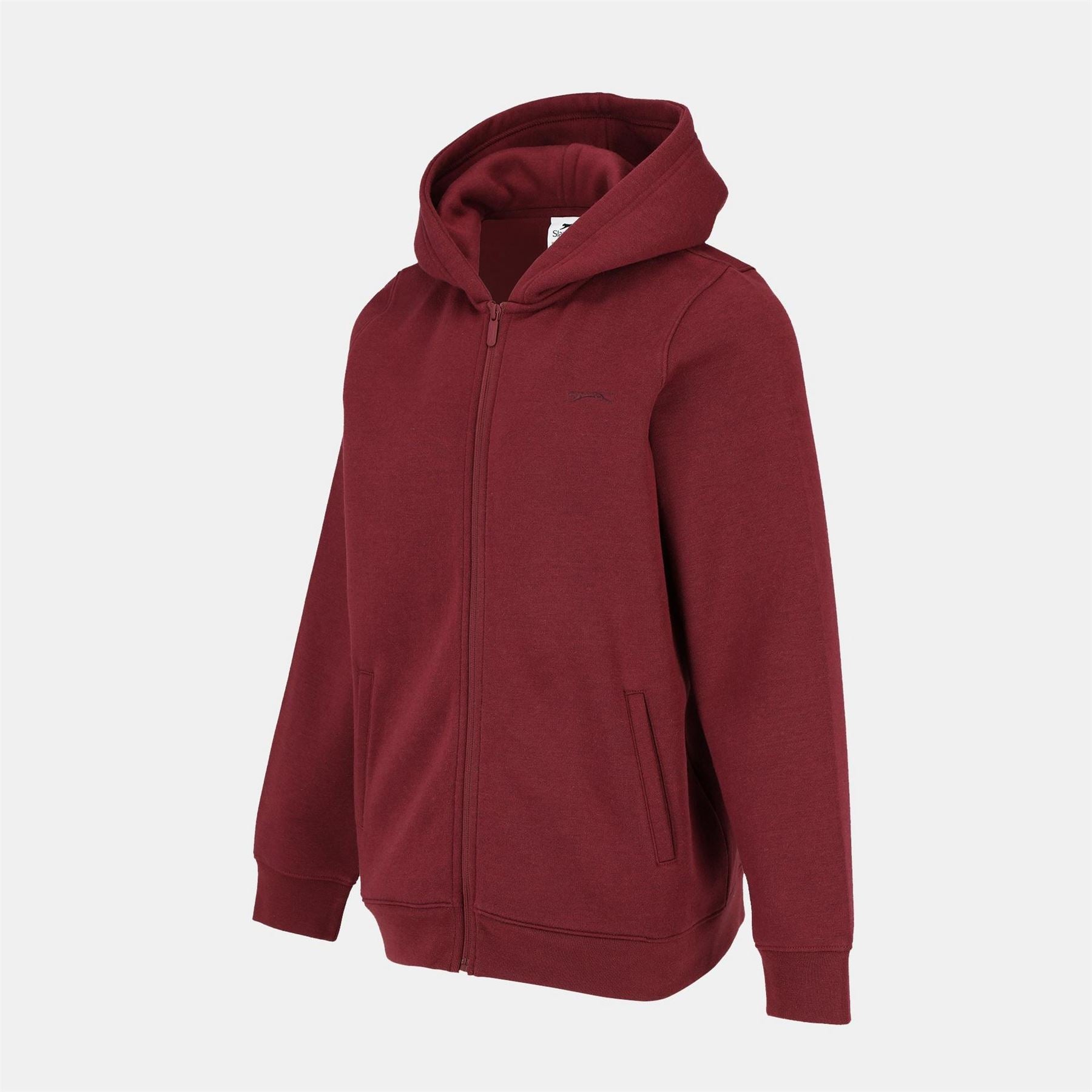 Slazenger Womens Fitted Full Zip Hoodie