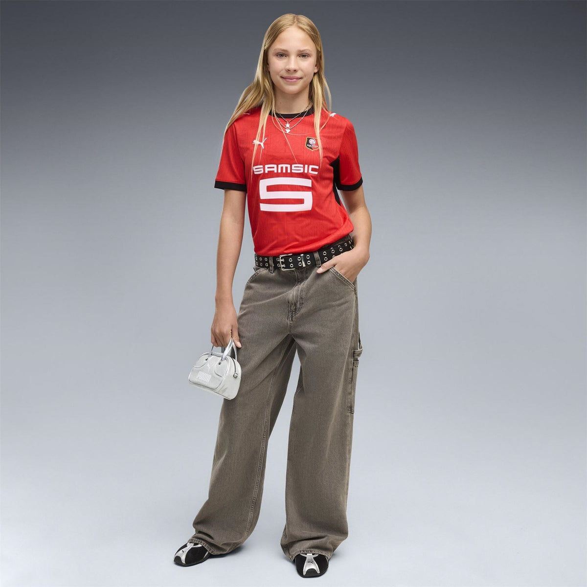 Puma Rennais Home Shirt 2026 27 Juniors