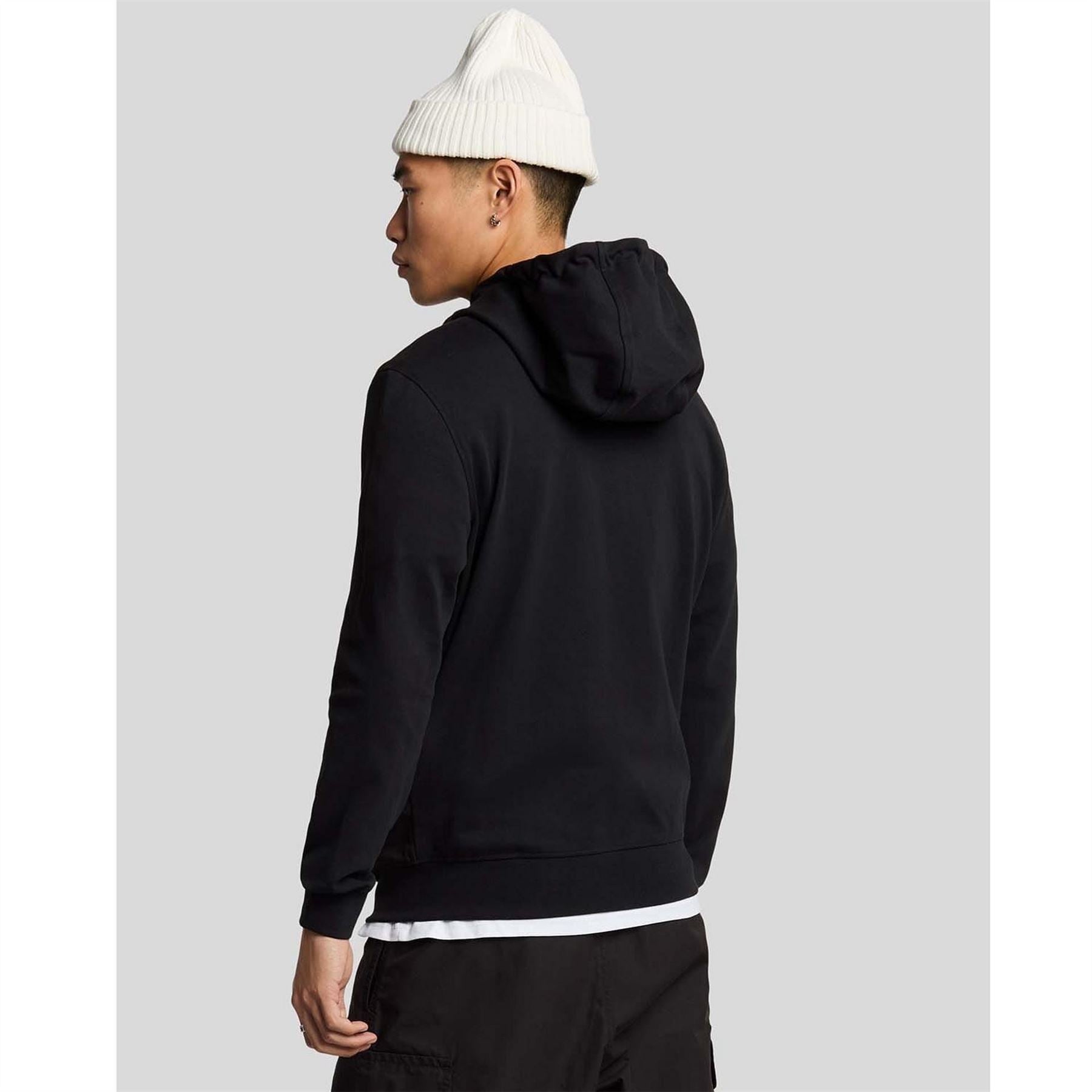 Lyle and Scott Hybrid Zip Through Hoodie
