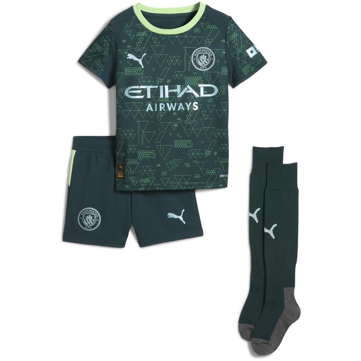 Puma Manchester City Fourth Minikit 25 26 Infants