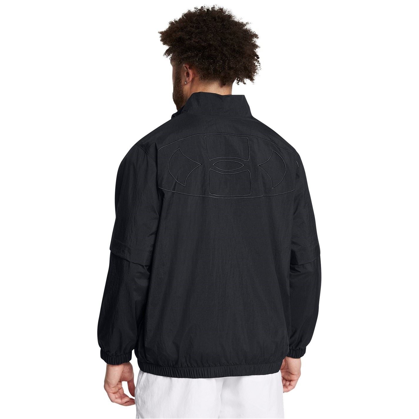 Under Armour Crinkle Woven Bomber Jacket