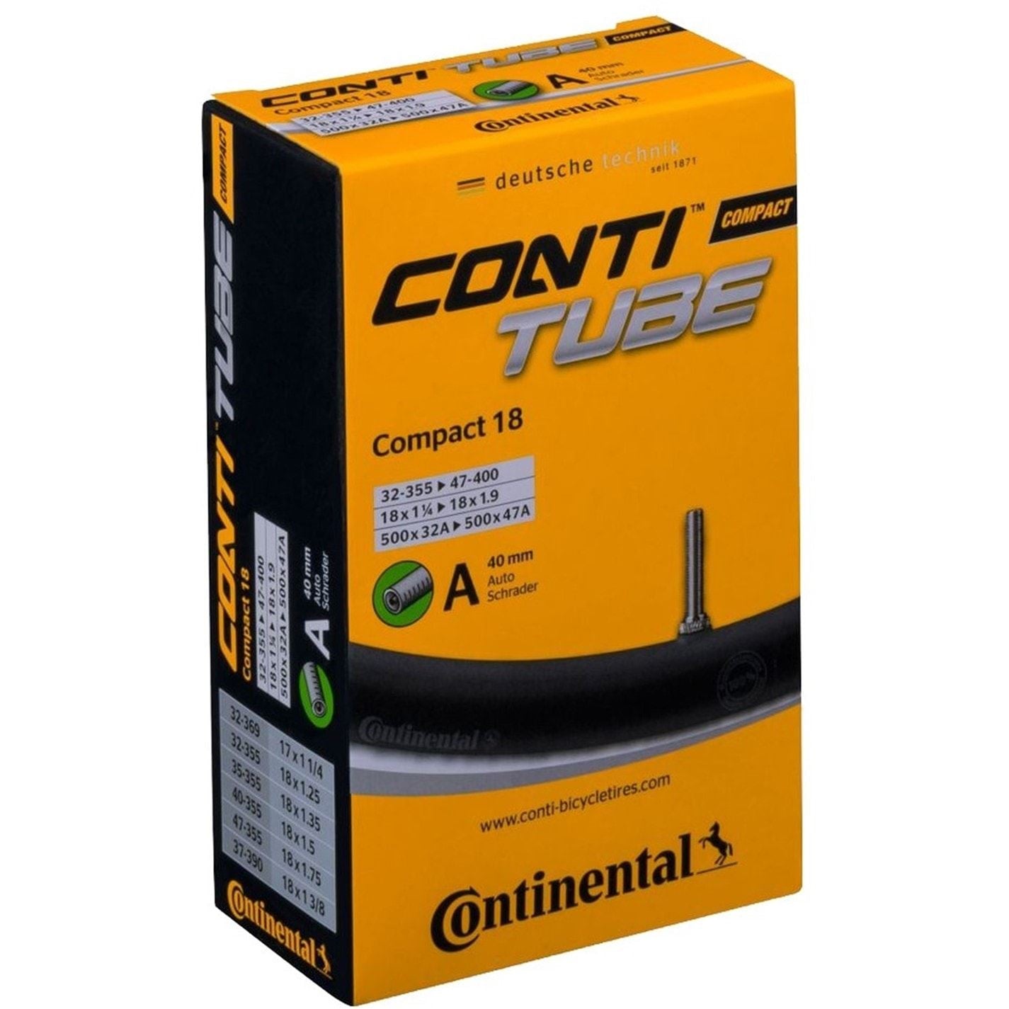 Continental 18 Inch Cycle Inner Tubes