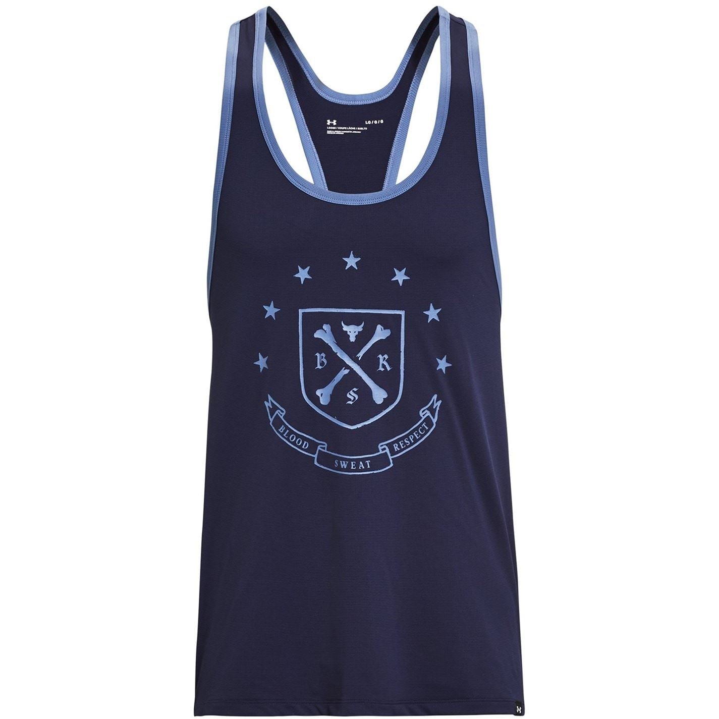 Under Armour Project Rock Large Genie Scoop Neck Tank