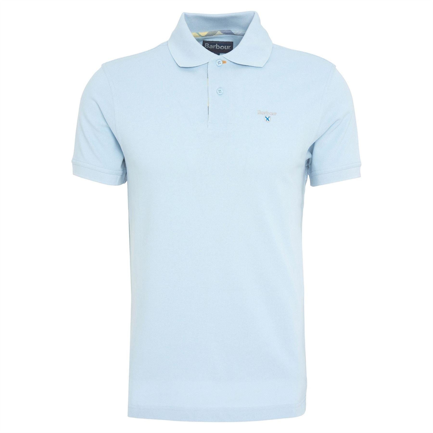 Barbour Tartan Pique Polo Shirt