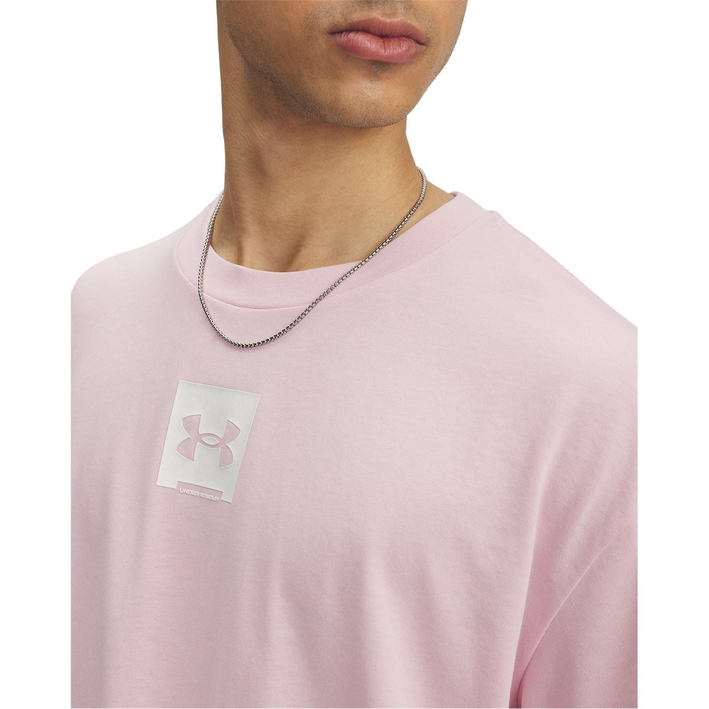 Under Armour Box Logo Crew Neck Short Sleeve T-Shirt