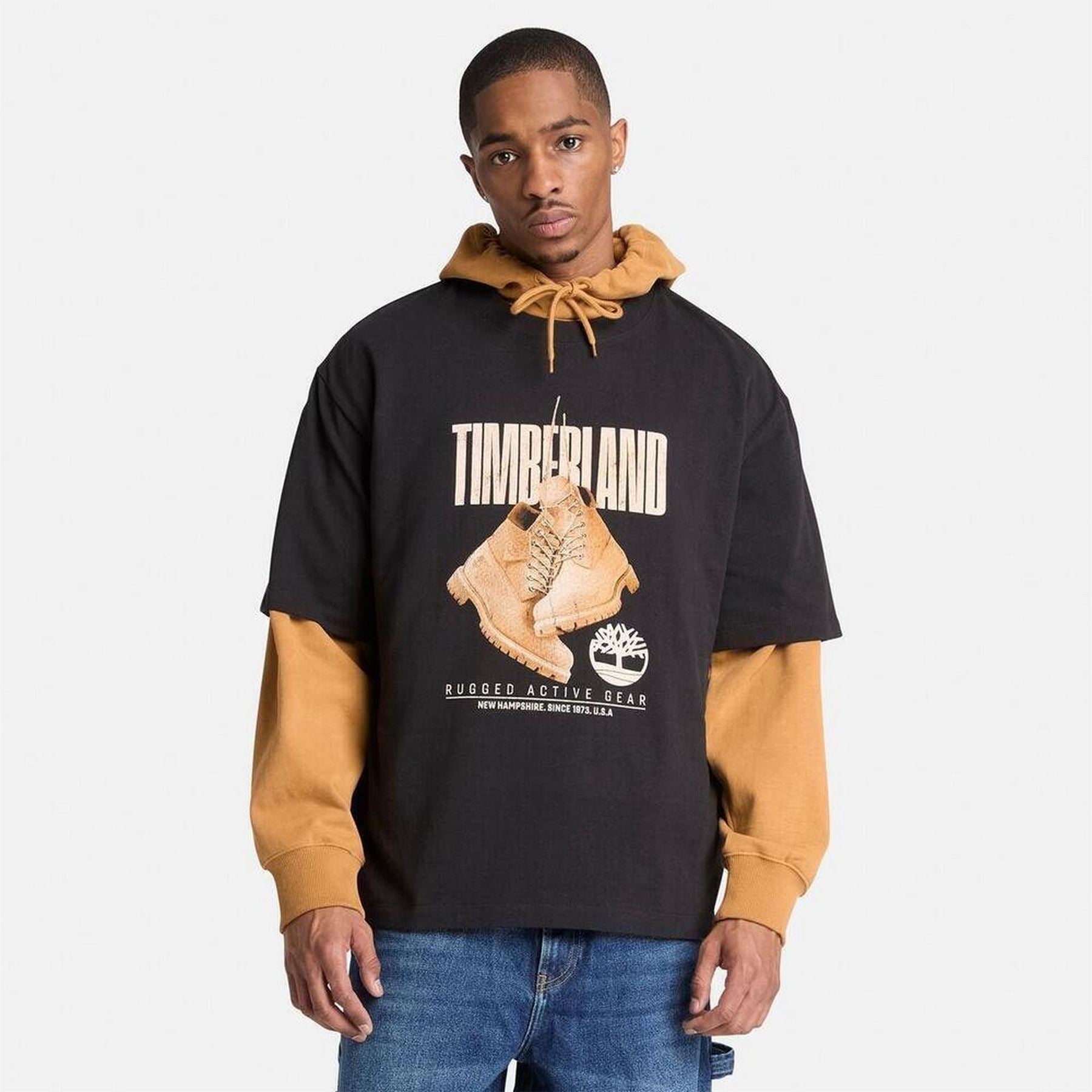 Timberland Graphic Cotton T-Shirt