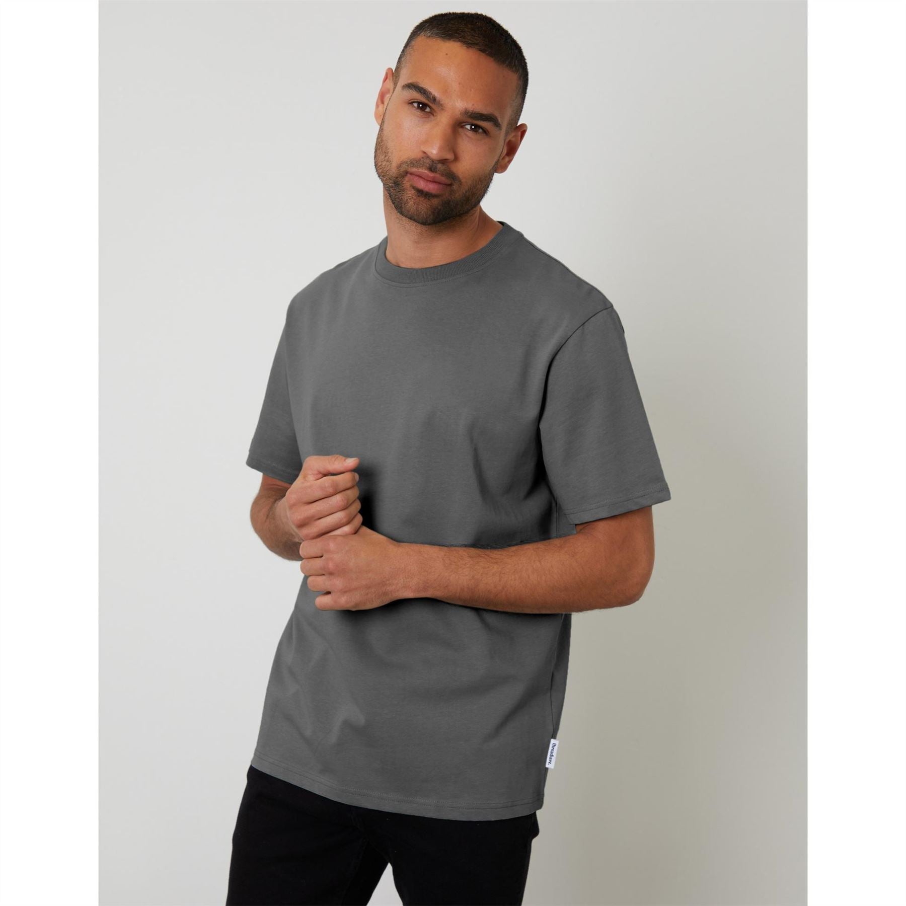 Threadbare Regular Fit Crew Neck Short Sleeve T-Shirt