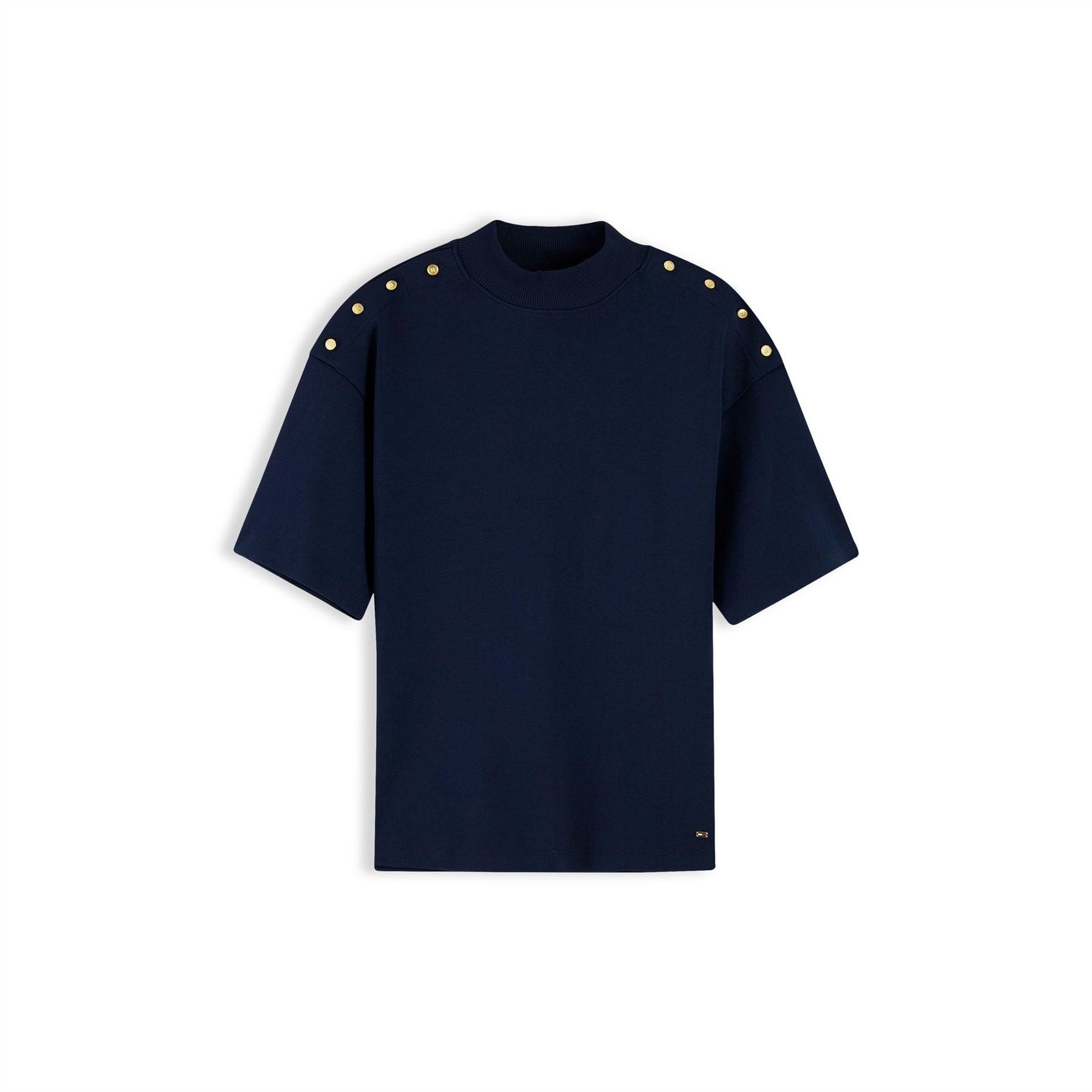 Tommy Hilfiger Gld Btn Hn Tee Ld64