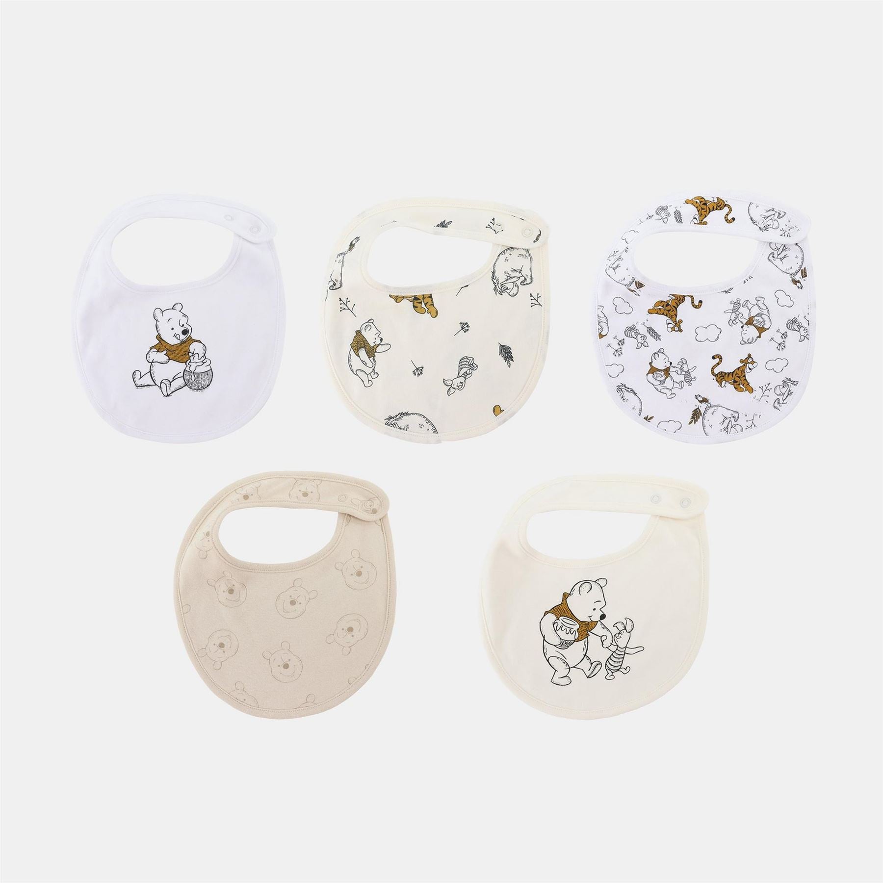 Character 5pk Bibs Bb00