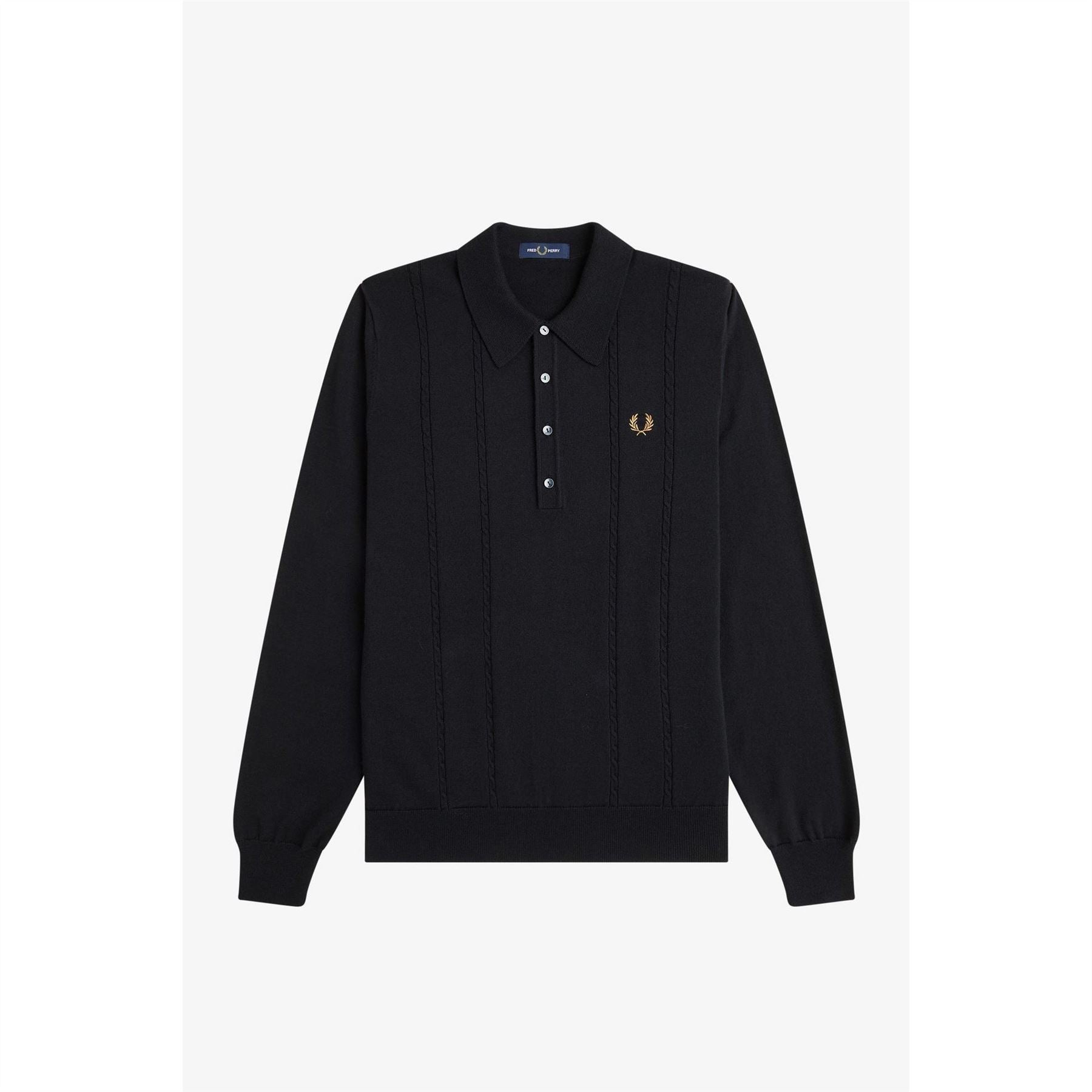 Fred Perry Long Sleeve Polo Shirt