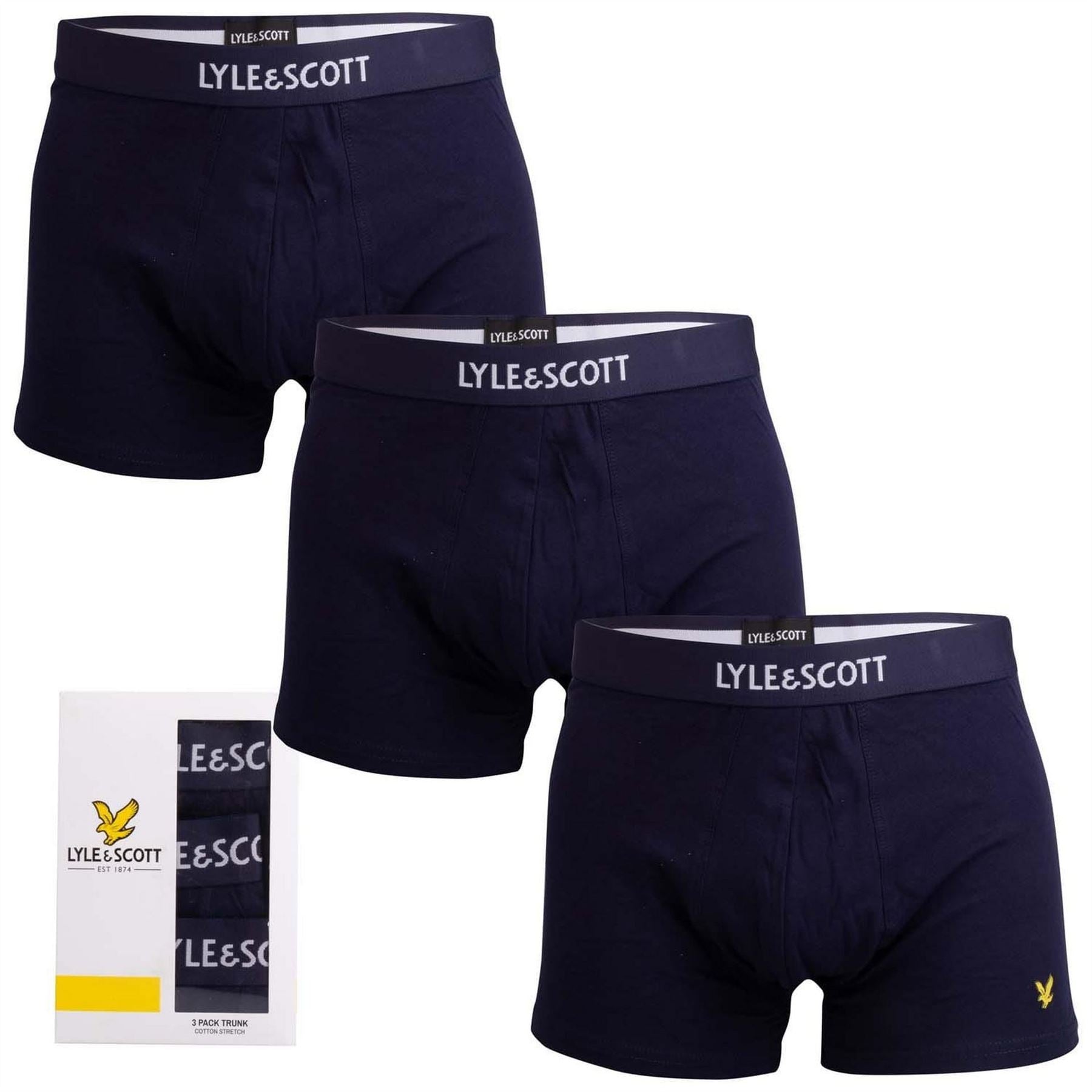 Lyle and Scott 3 Pack Boxer Shorts