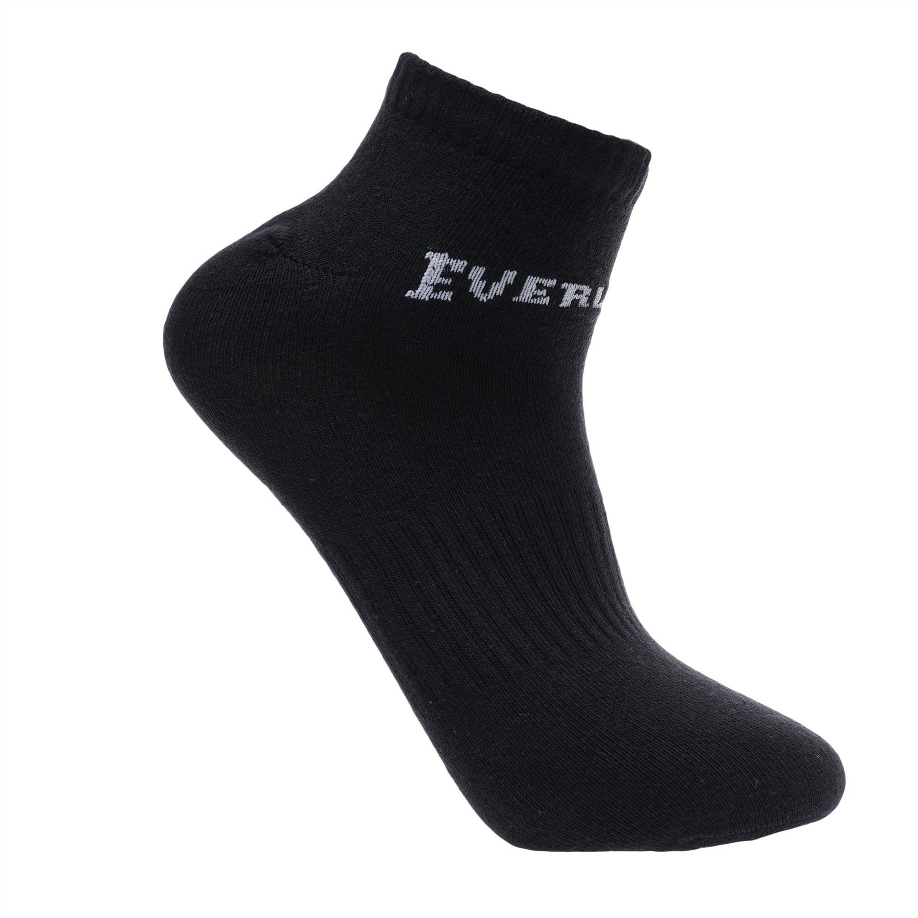 Everlast Mens 3 Pack Trainer Socks
