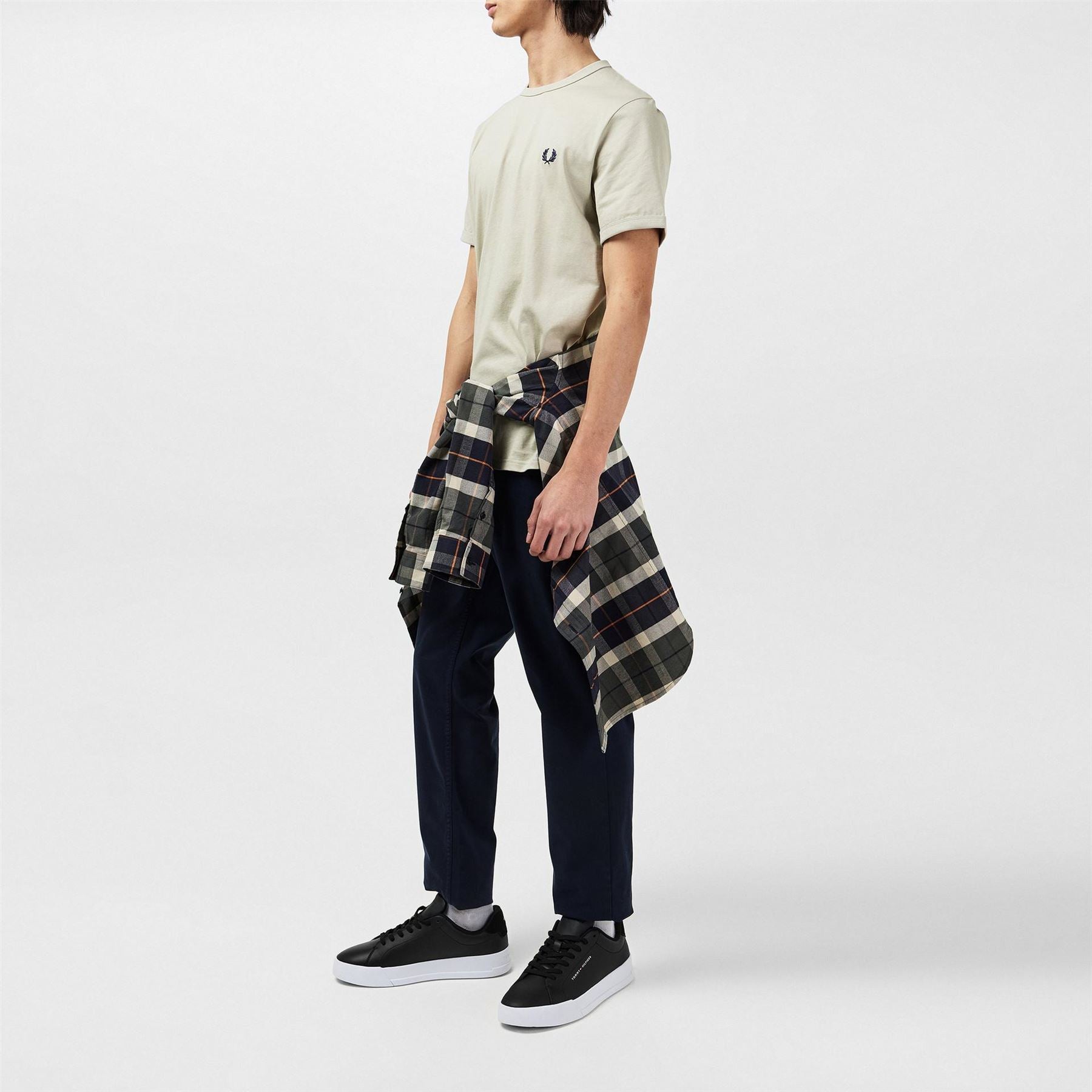 Tommy Hilfiger Leather Low Top Trainers