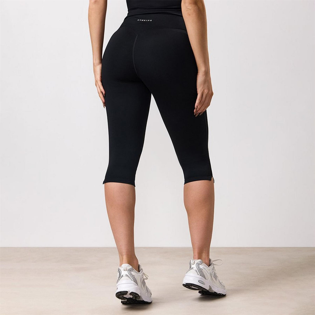 Gym King King 365 Capri Legging   Black