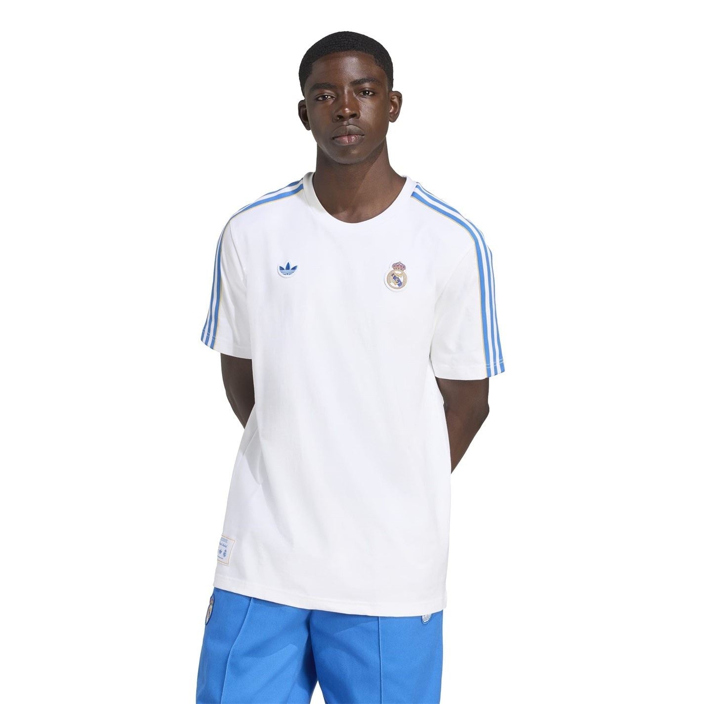 adidas Mens Real Madrid Icon T-Shirt 2025 2026