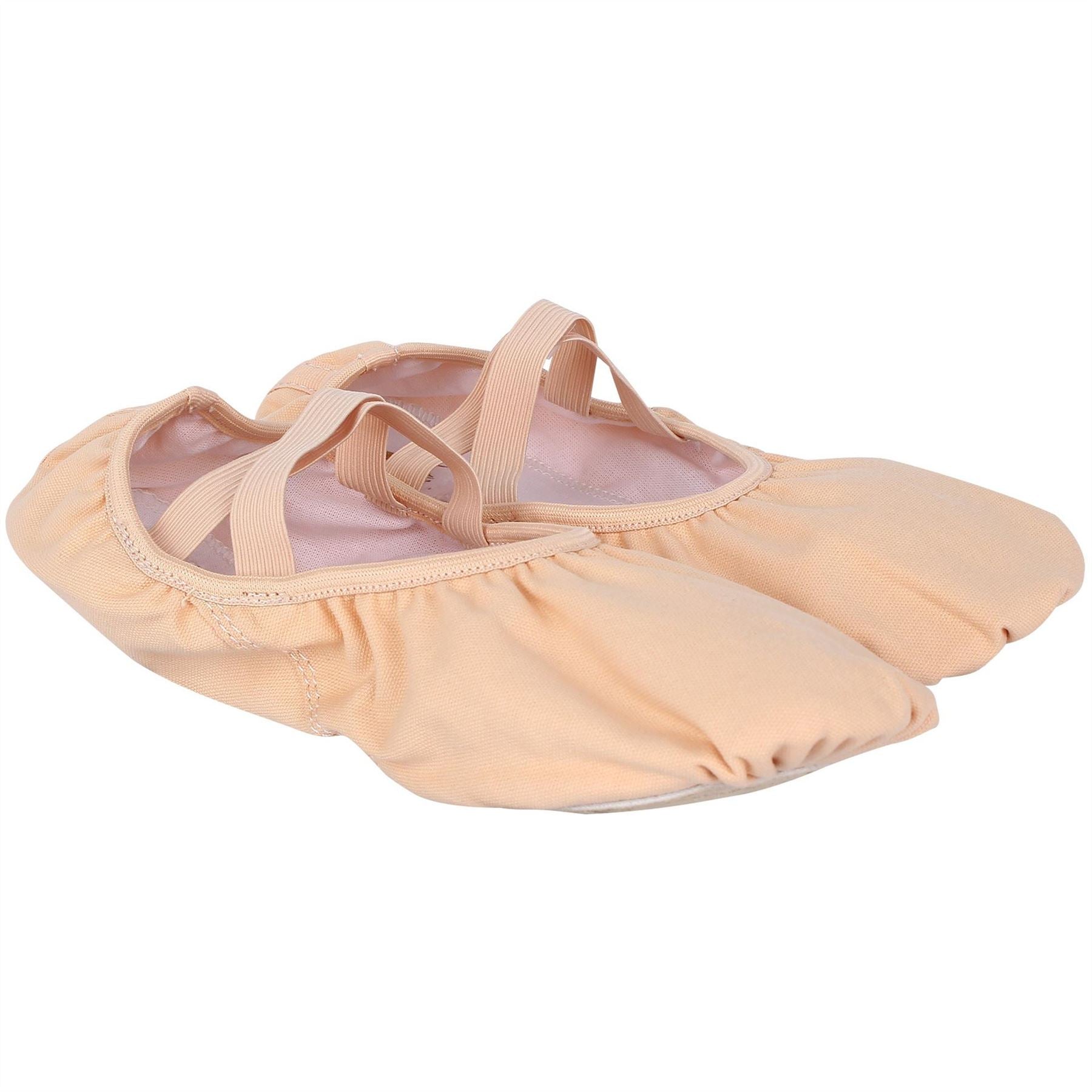 Slazenger Sole Canvasas Ballet Shoe Ladies