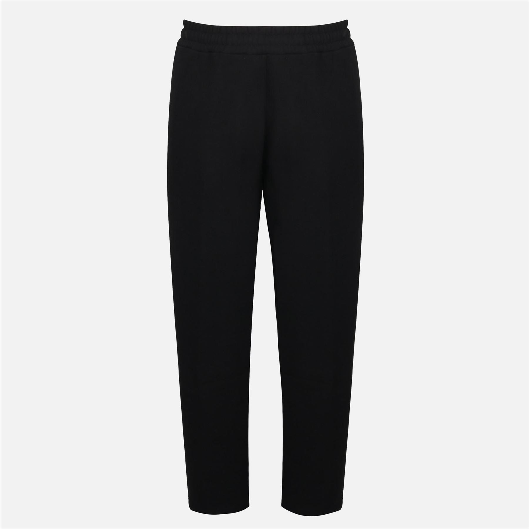 Biba Logo Solid Patterned Straight Joggers