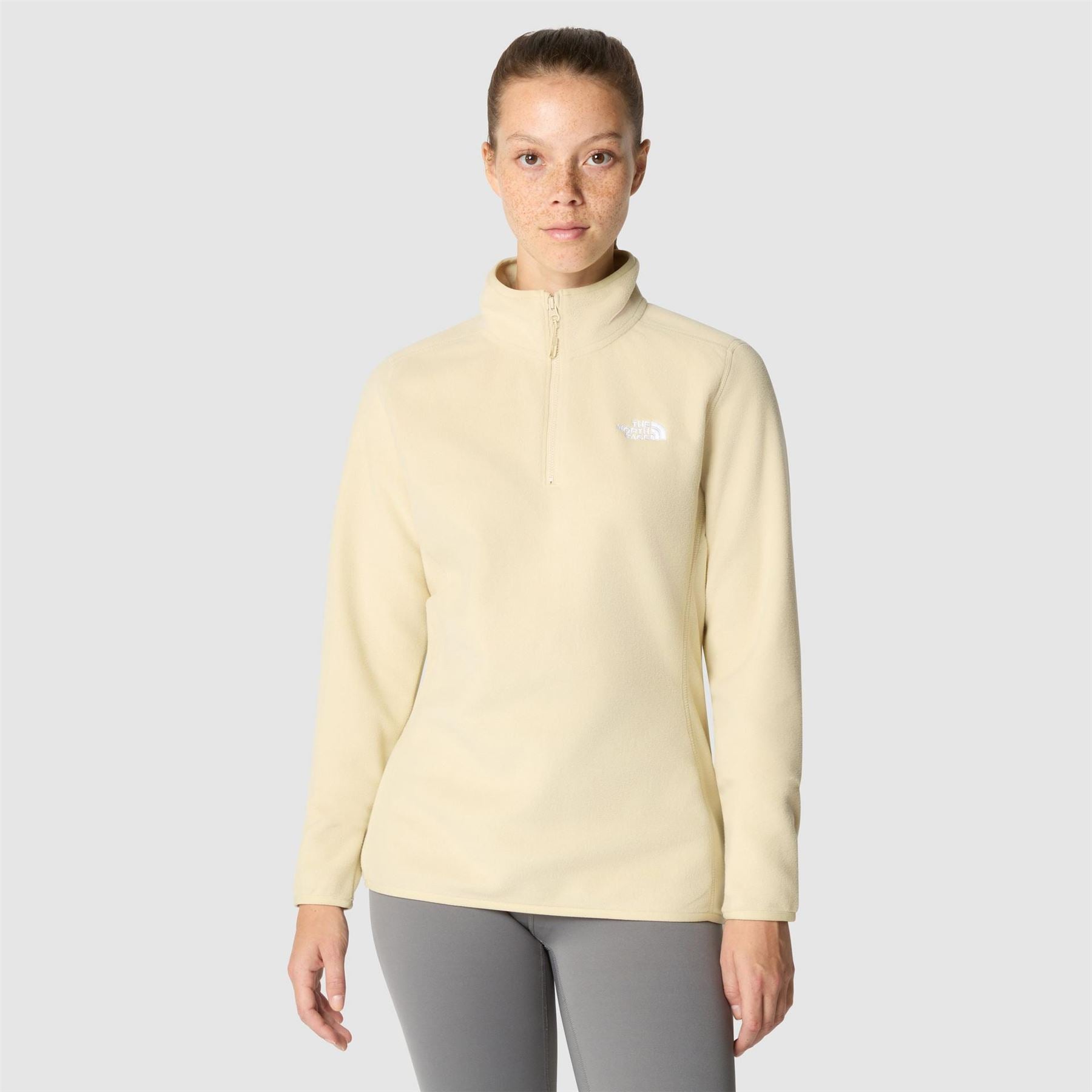 The North Face Womens 100 Glacier Quarter Zip Fleece