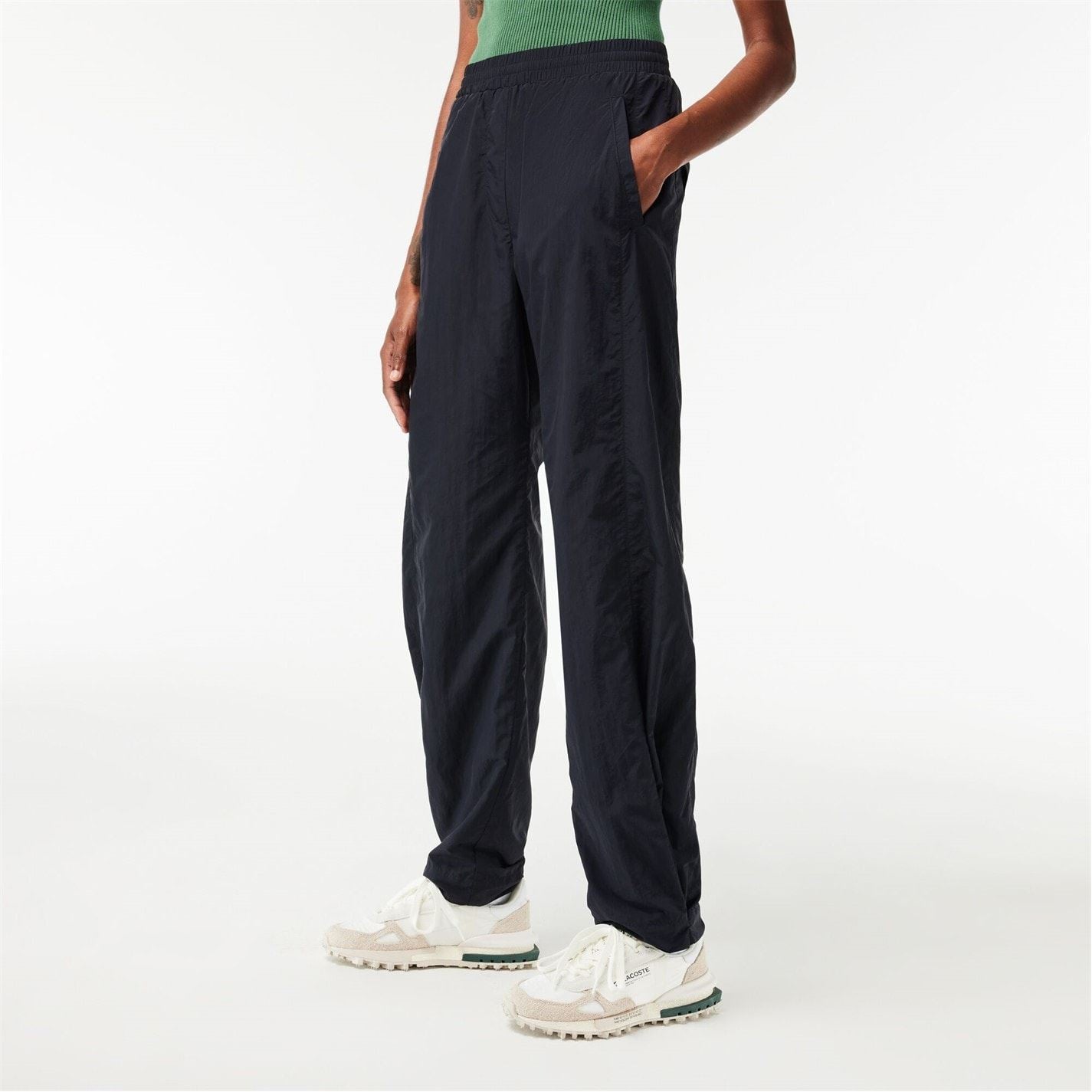 Lacoste Solid Straight Track Pants