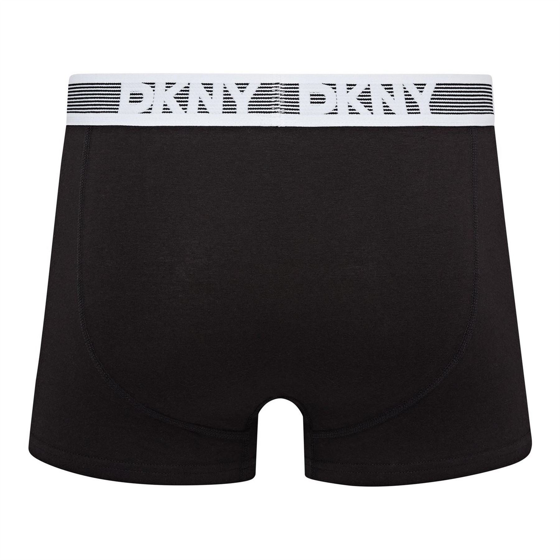 DKNY Mens 3 Pack Trunks Los Angeles
