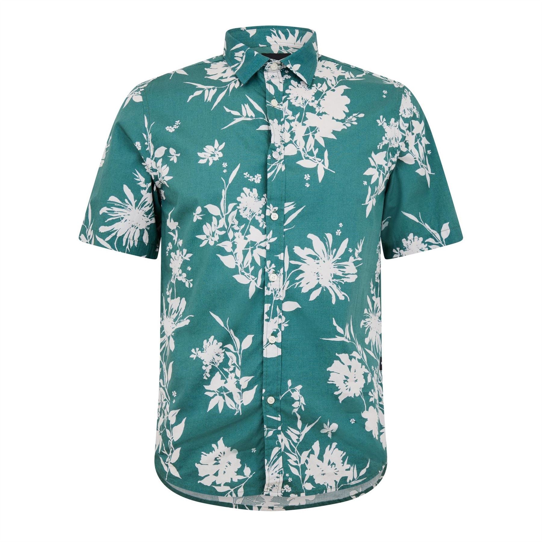 Replay Floral Print Short Sleeve Patterned Shirt