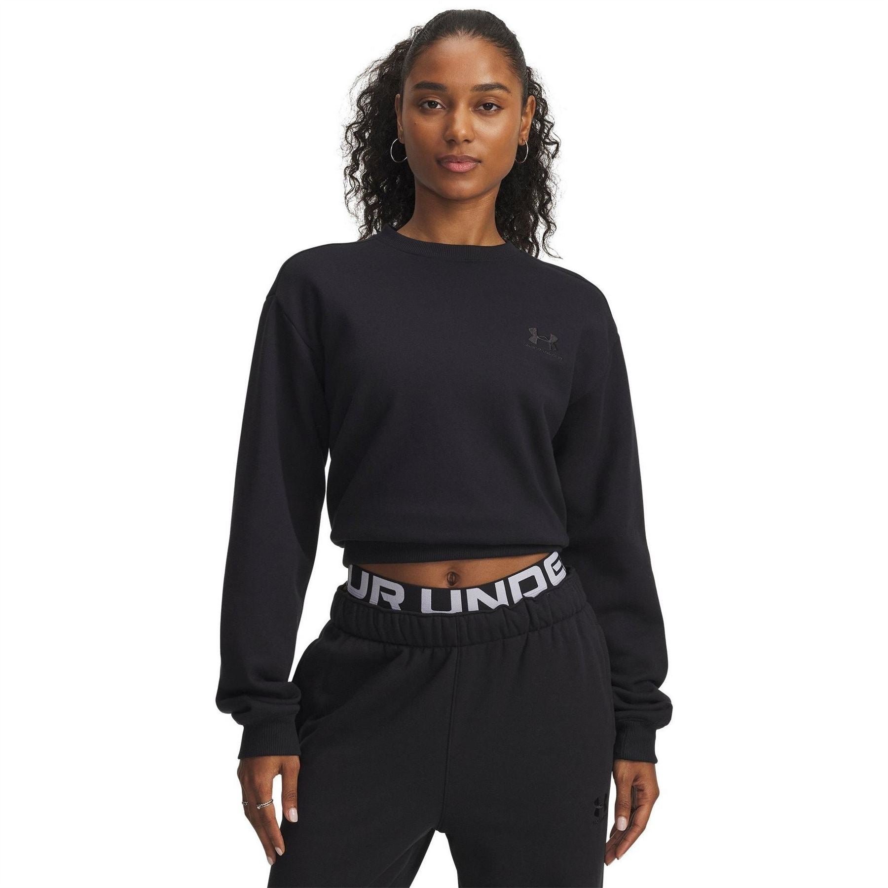 Under Armour Icon Vida Fleece Crew Neck Sweater