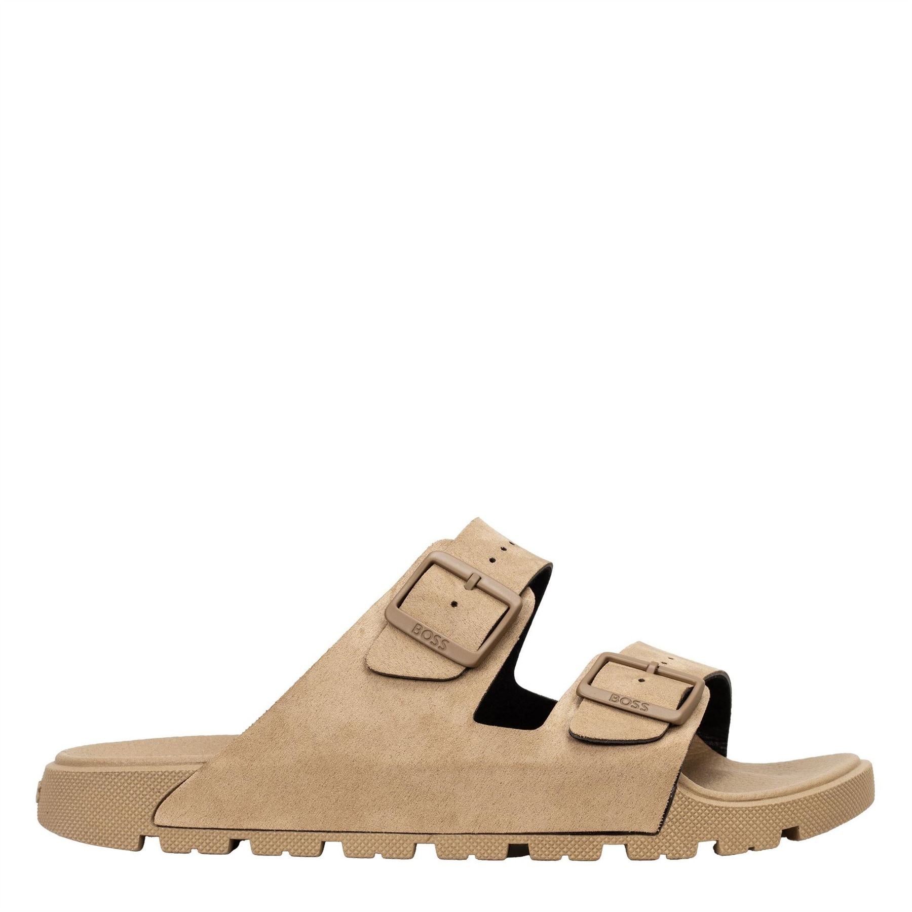 Boss BOSS Sandals with Embossed Logo Detail and Adjustable Straps (Surfley)