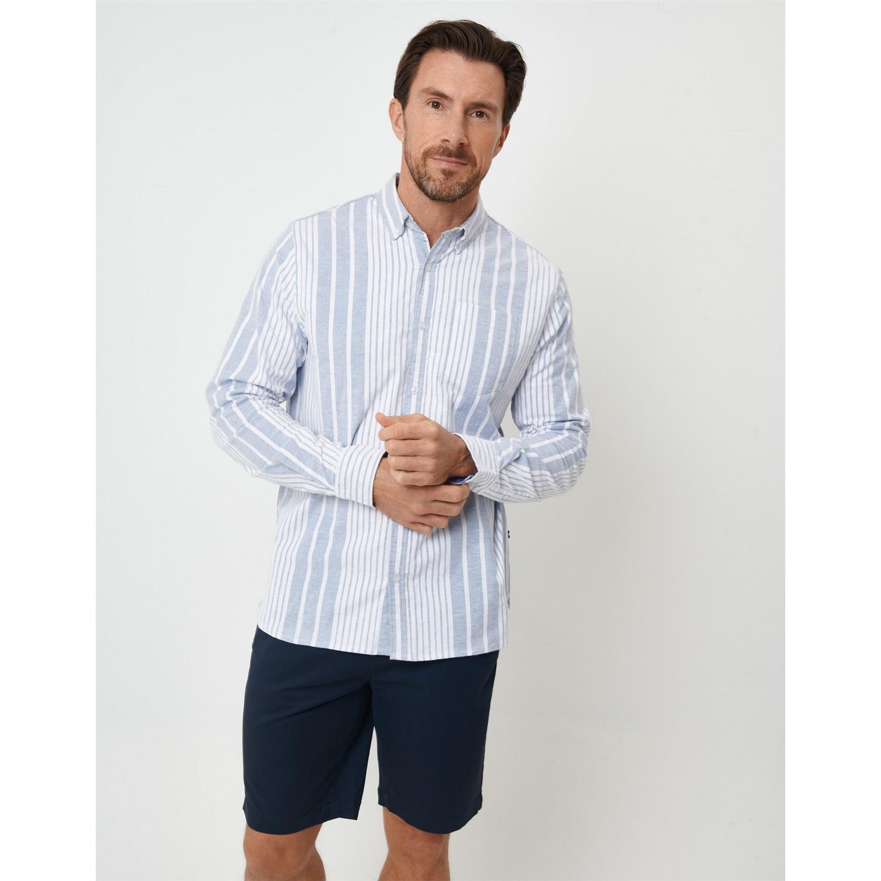 Saltwell Regular Fit Long Sleeve Cuff Shirt