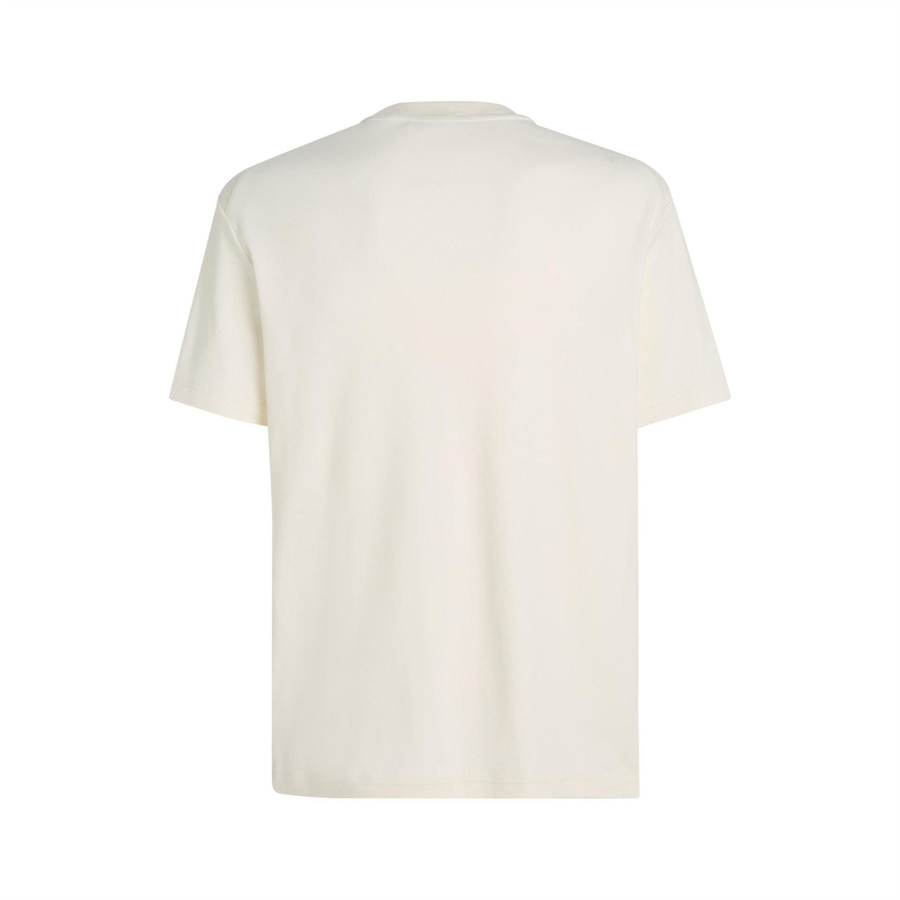 Calvin Klein Logo Embroidered Regular Fit T-Shirt