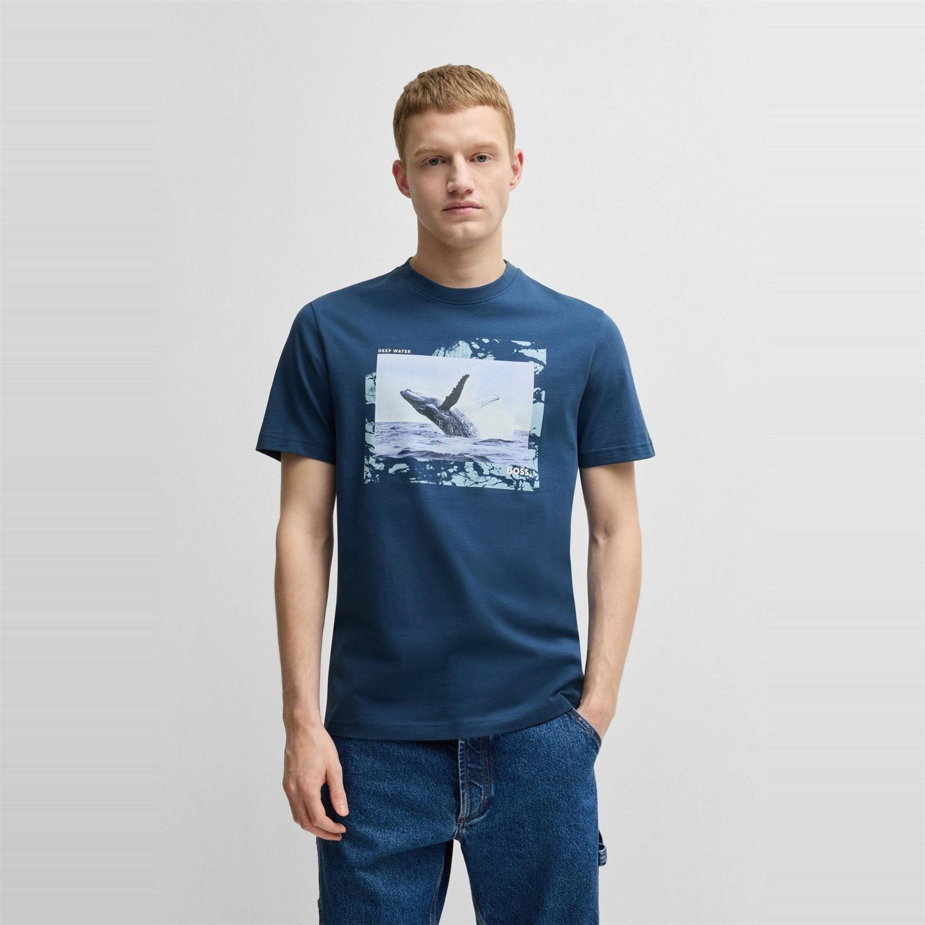 Boss Crew Neck Short Sleeve Regular Fit T-Shirt