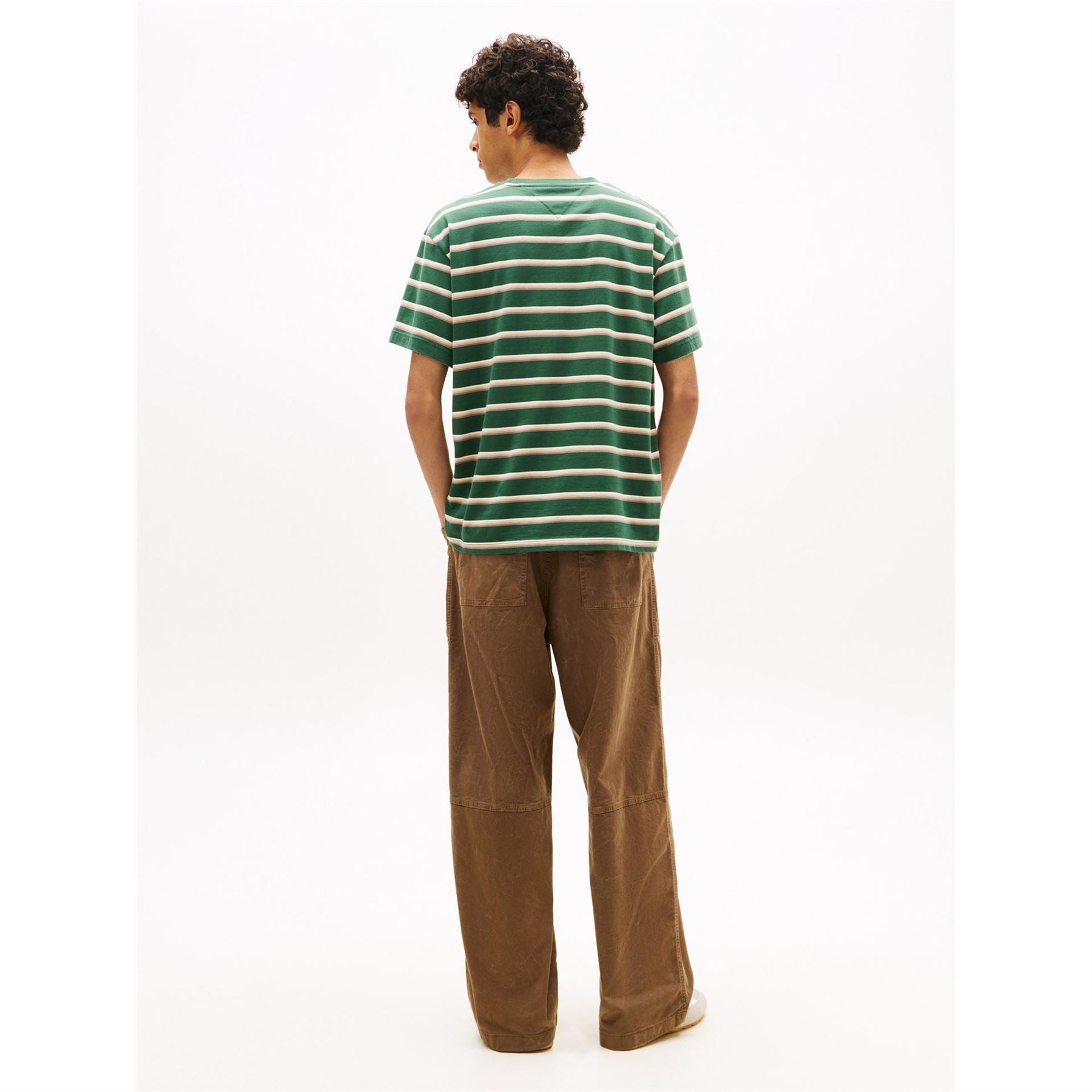 Tommy Jeans Rlx Stripe Ss T Sn63