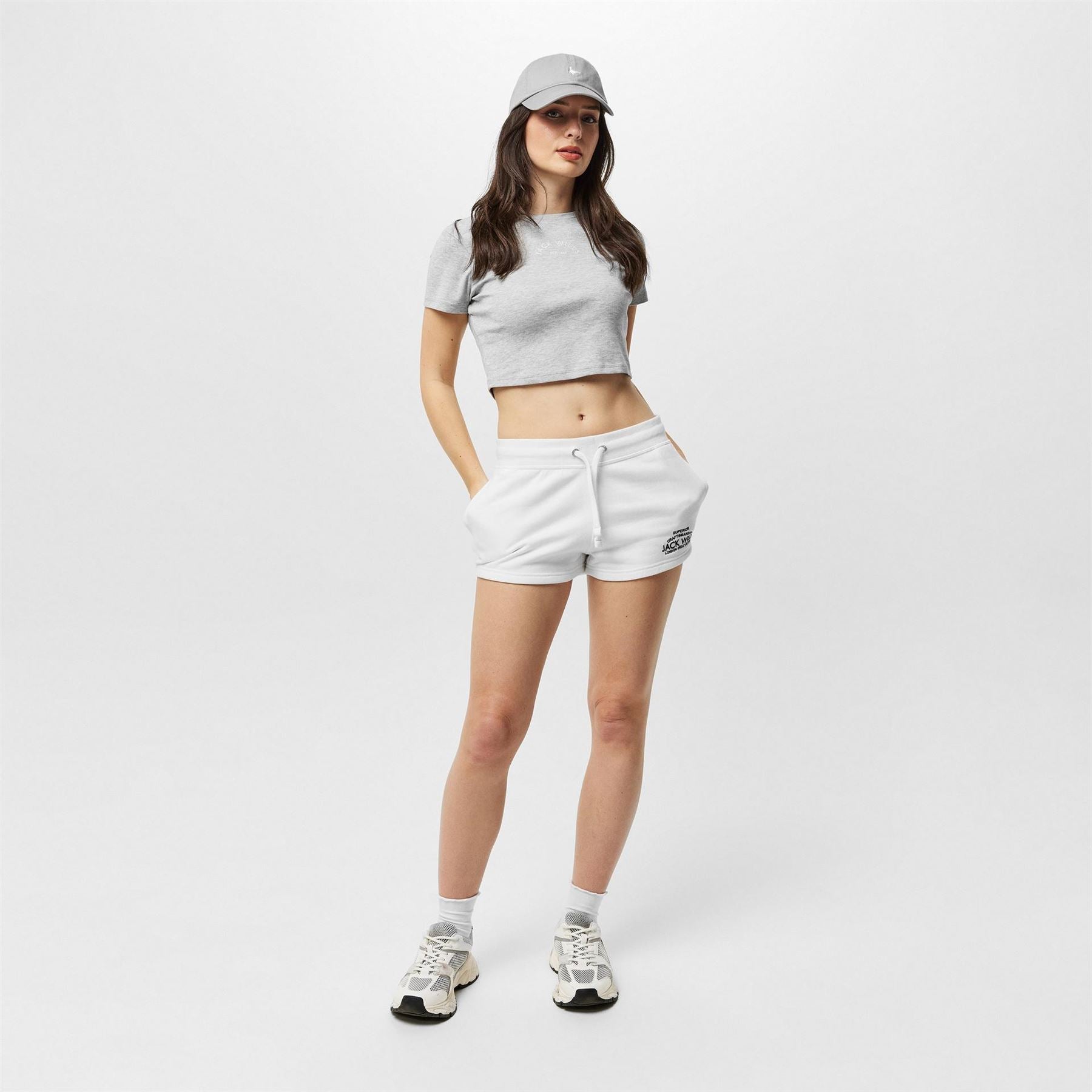 Jack Wills Cropped Baby Tee Ladies