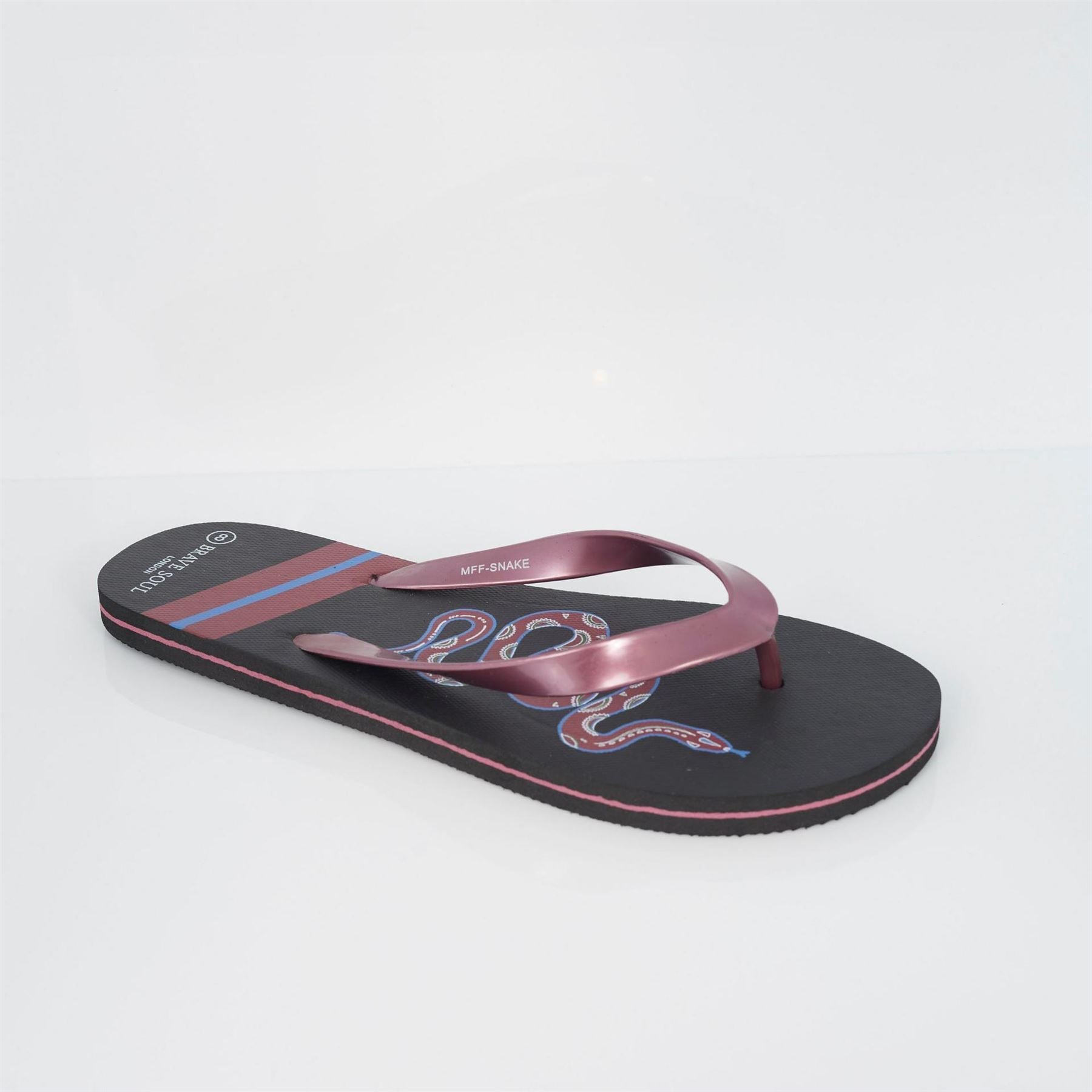 Brave Soul Mens Classic Flip Flop