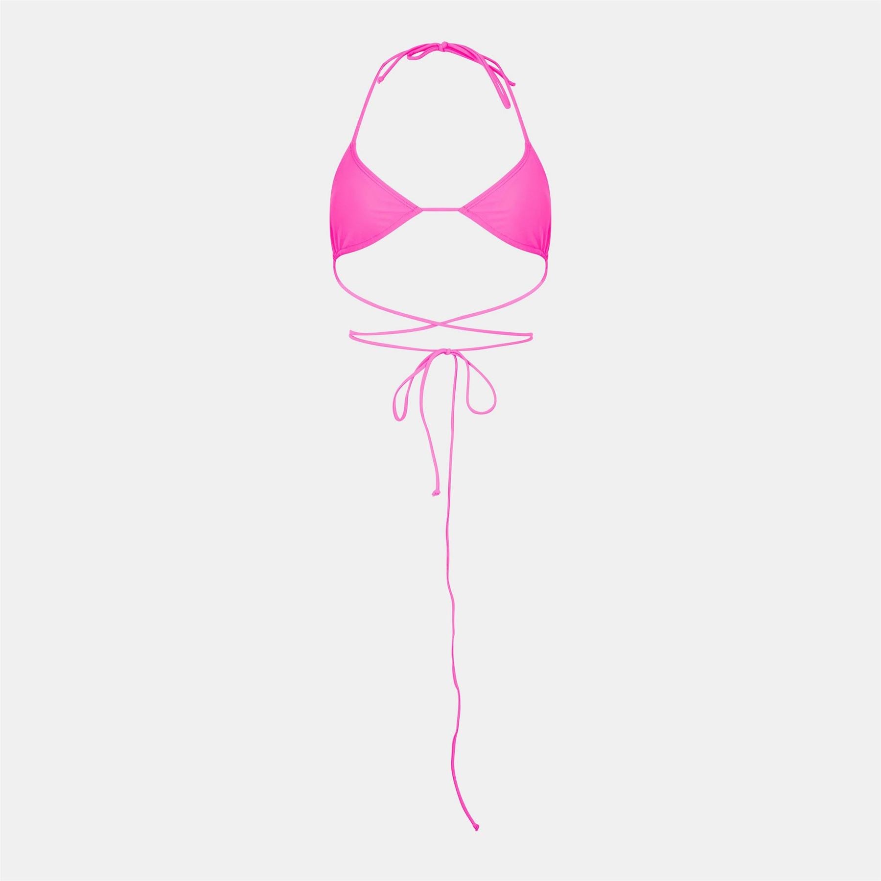 Brave Soul Neck Tie Bikini Top