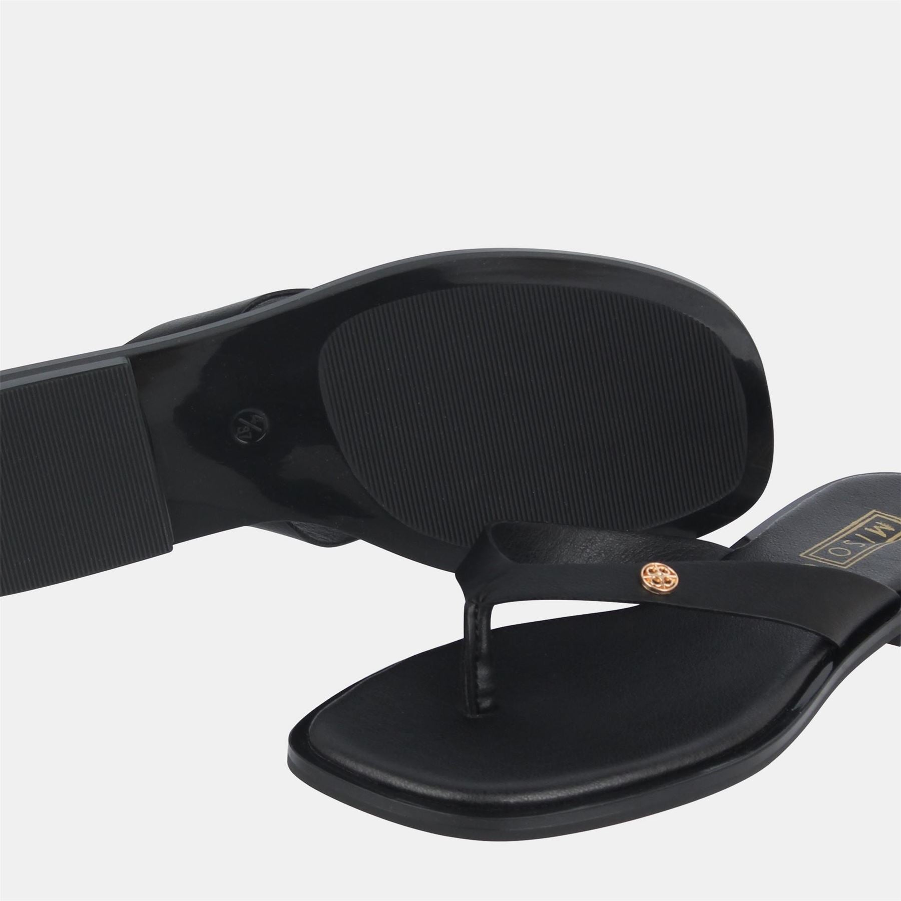 Miso Flat Heel Thong Toe Toe Post Sandals