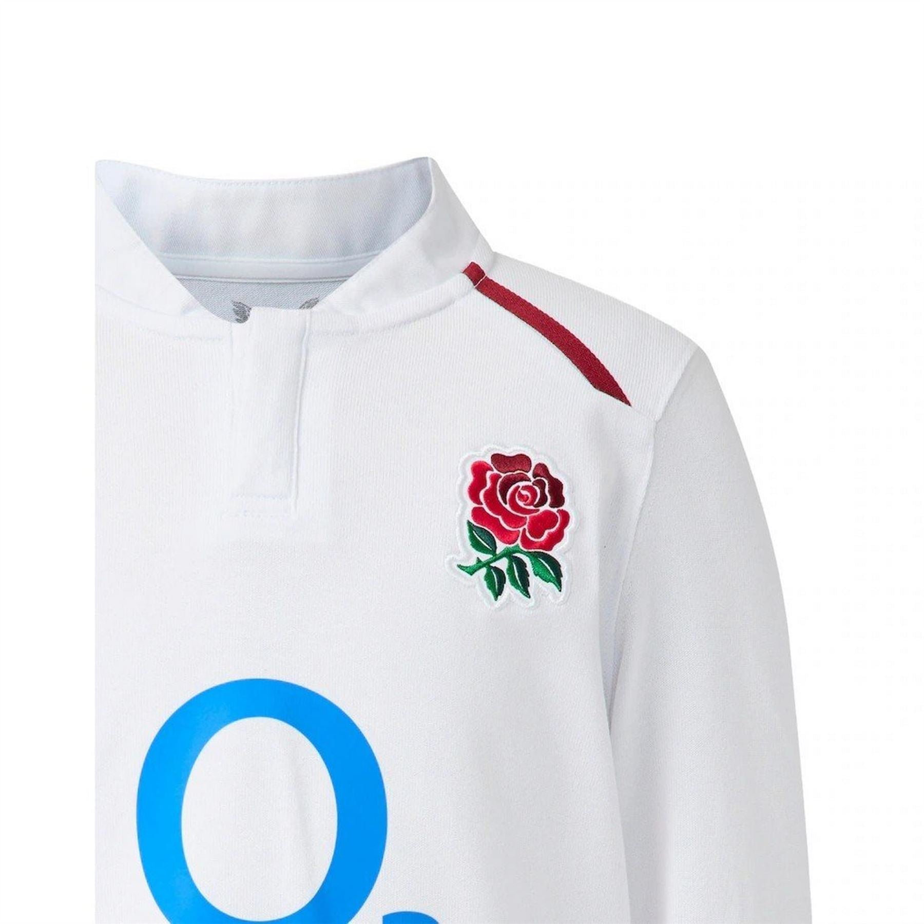 Castore England Rugby Home Long Sleeve Shirt 2026