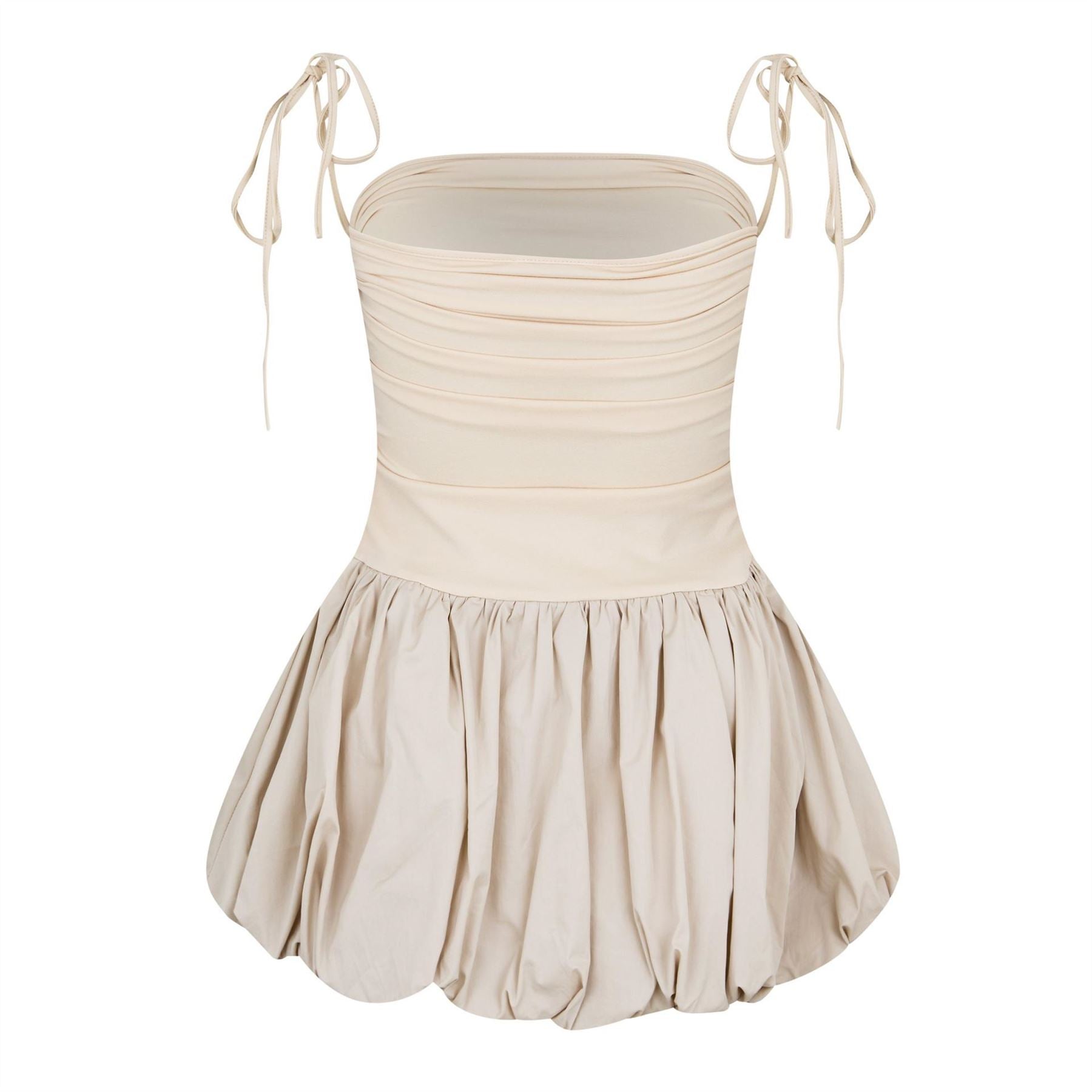 AmyLynn Ultra Square Neck Mini Peplum Dress