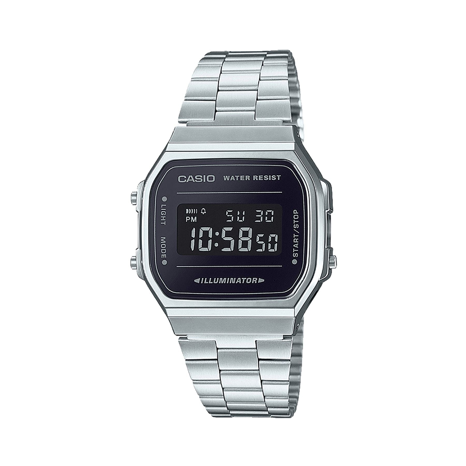 Casio 1ef Vintage Watch   Silver