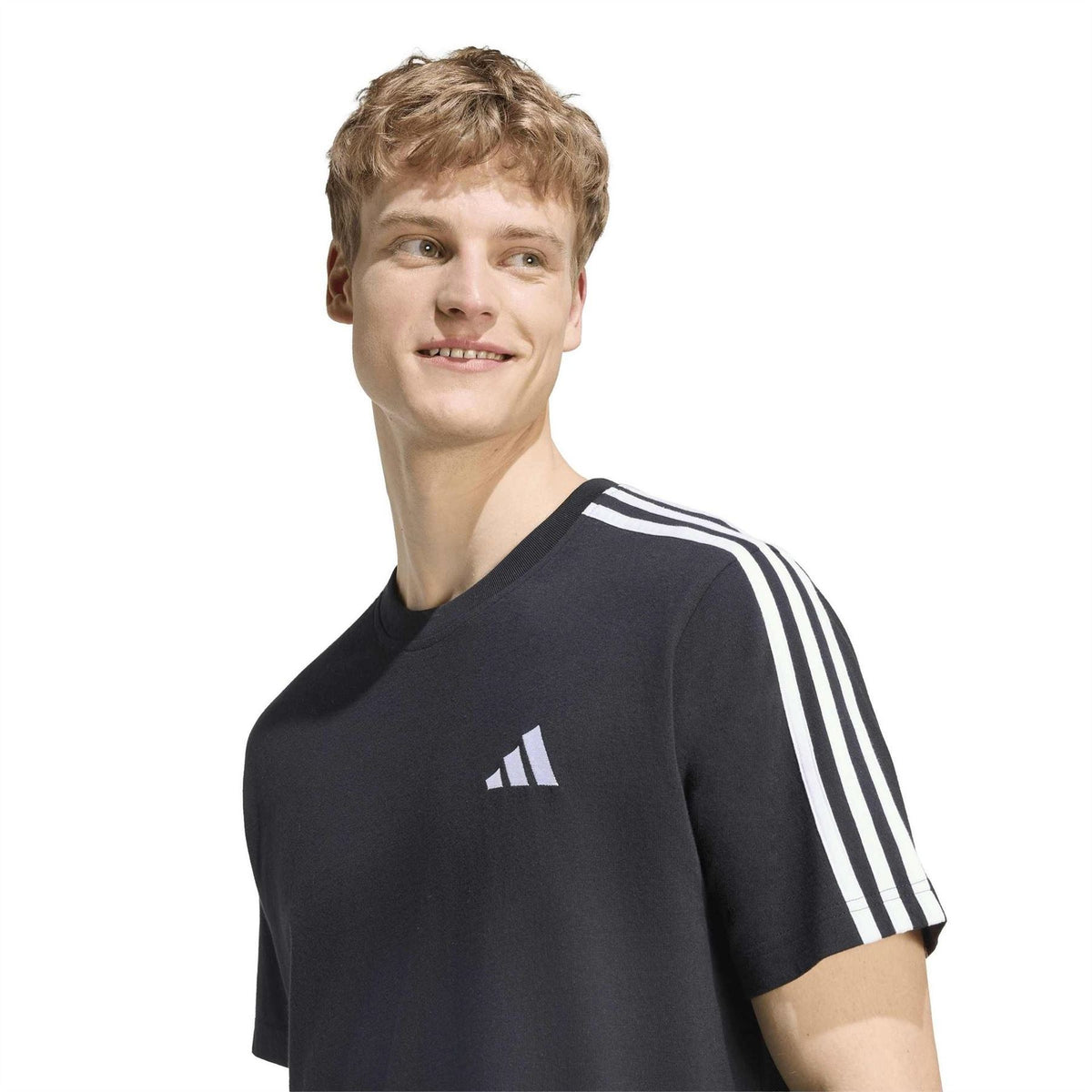 adidas Mens 3 Stripes T-Shirt