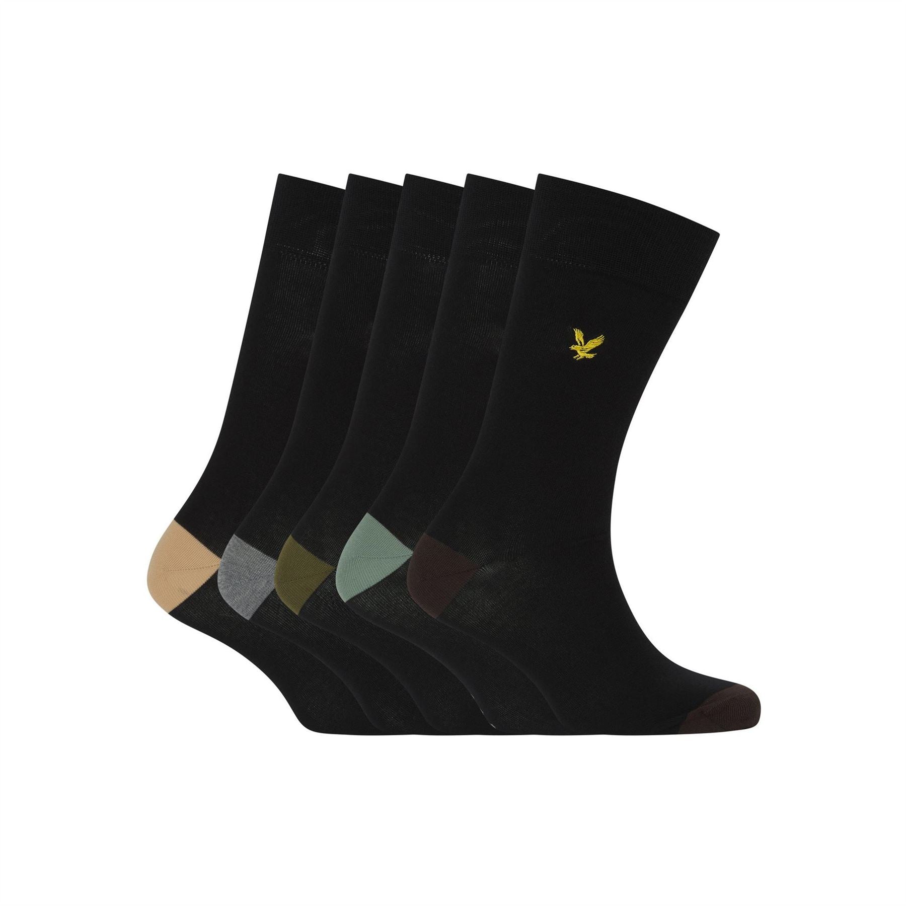 Lyle and Scott 5 Pack Crew Socks
